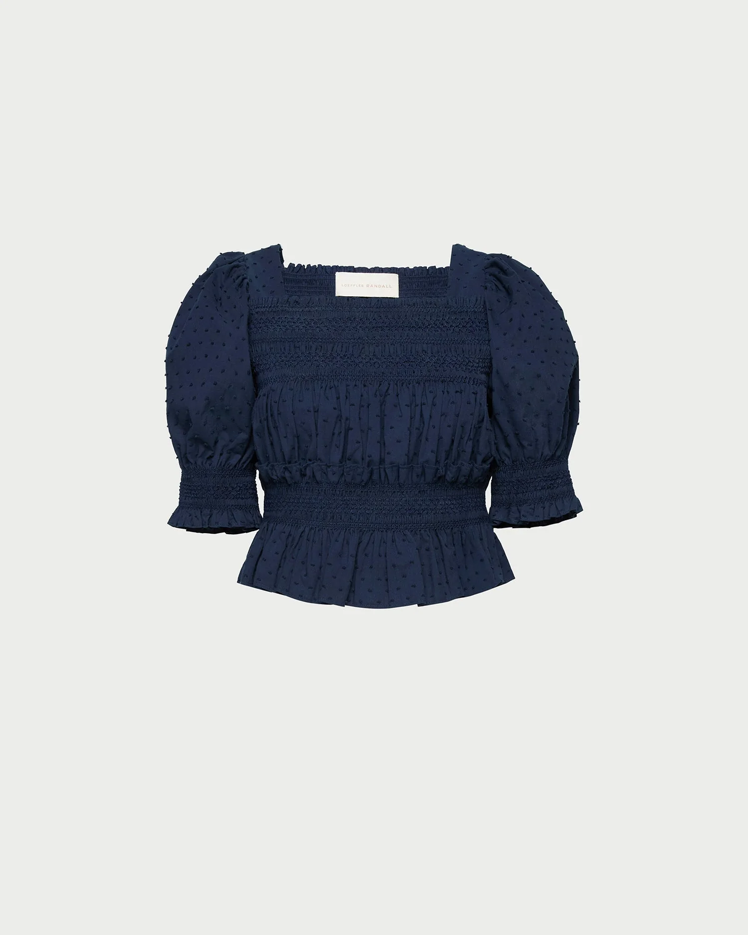 Loeffler Randall - Nicola Smocked Blouse - Image 2