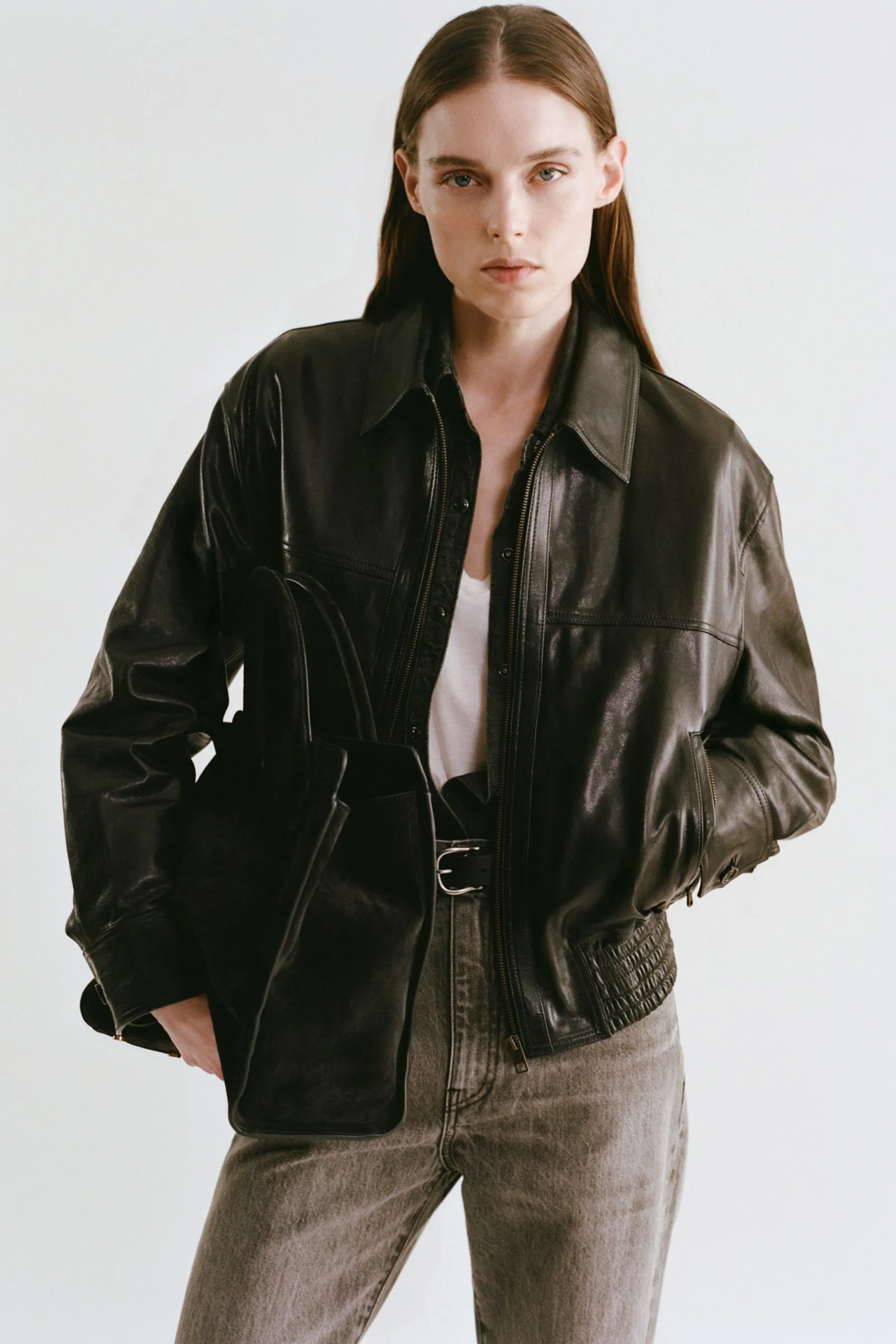 Nili Lotan - AIME LEATHER BOMBER JACKET - Image 7