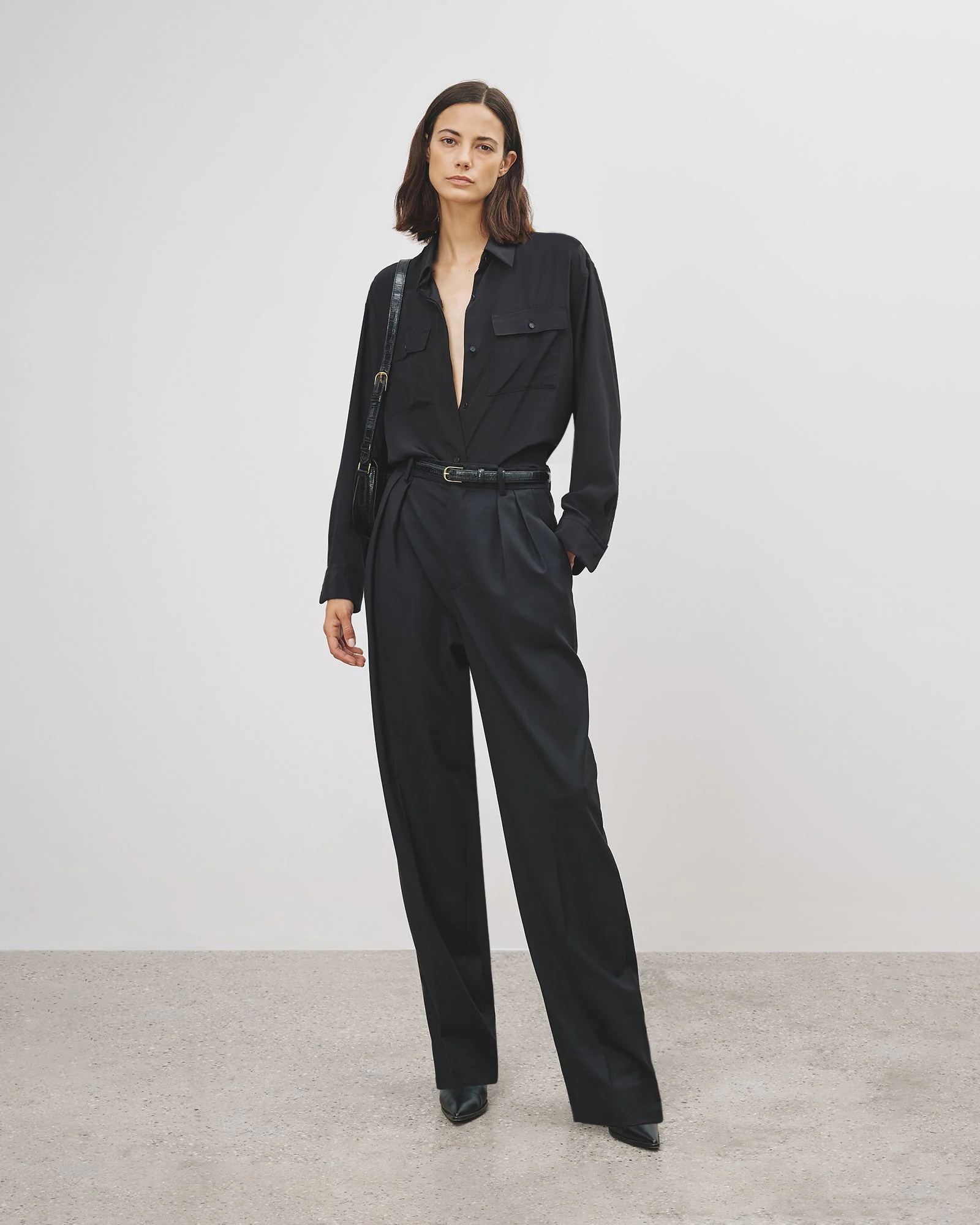 Nili Lotan - ALPHONSE PLEATED TAILORING PANT