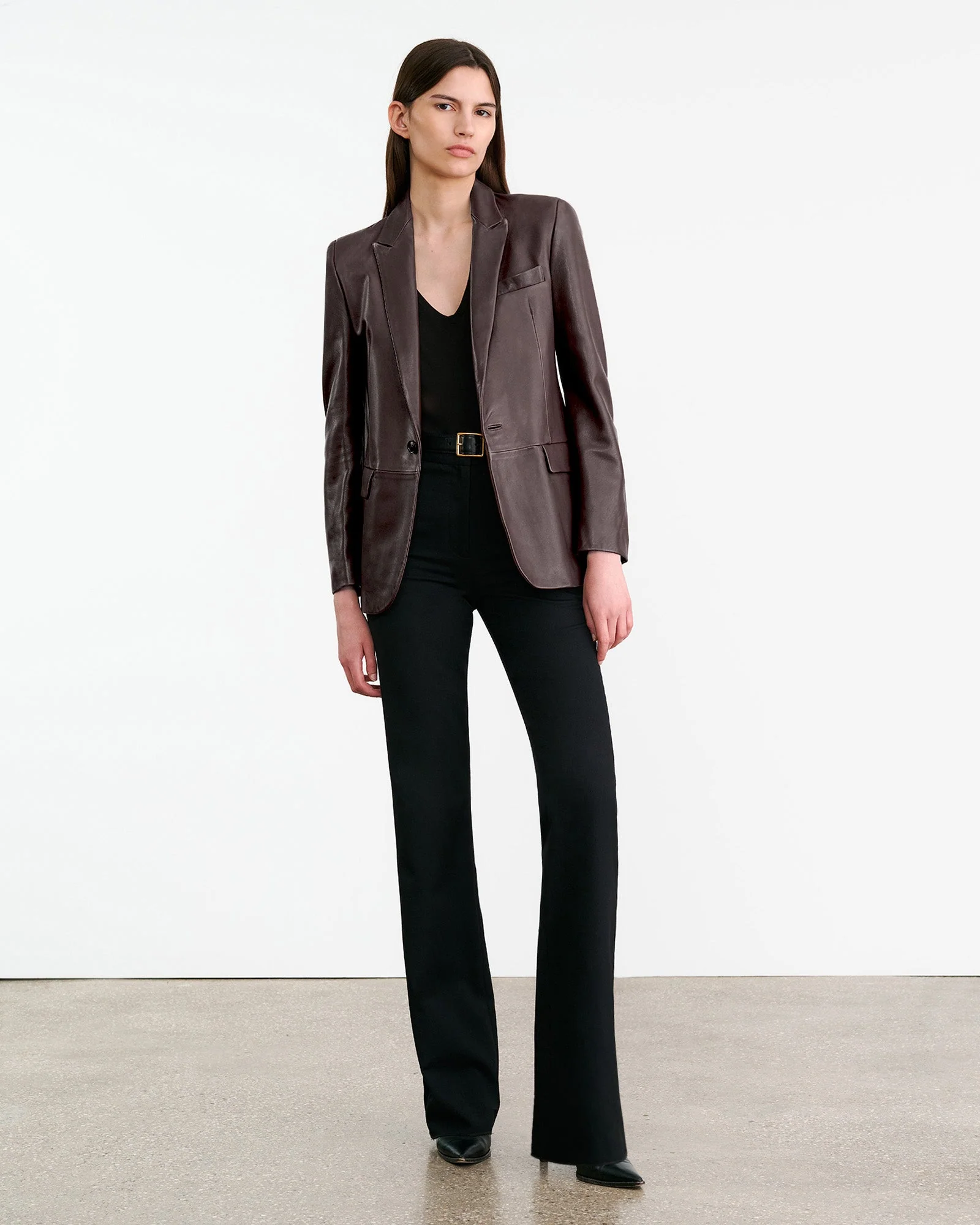 Nili Lotan - BELMONDE LEATHER TAILORED JACKET - Image 5