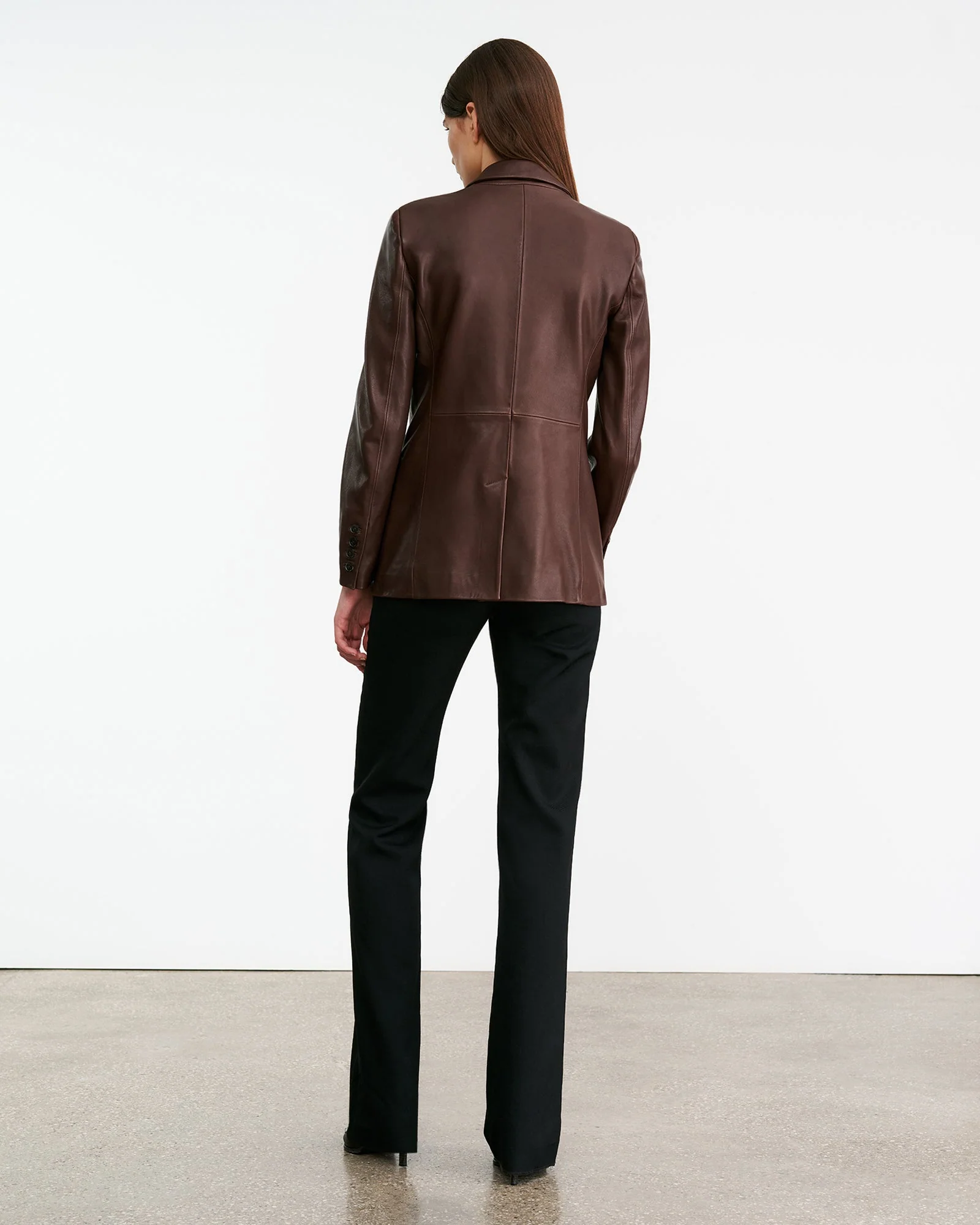 Nili Lotan - BELMONDE LEATHER TAILORED JACKET - Image 6