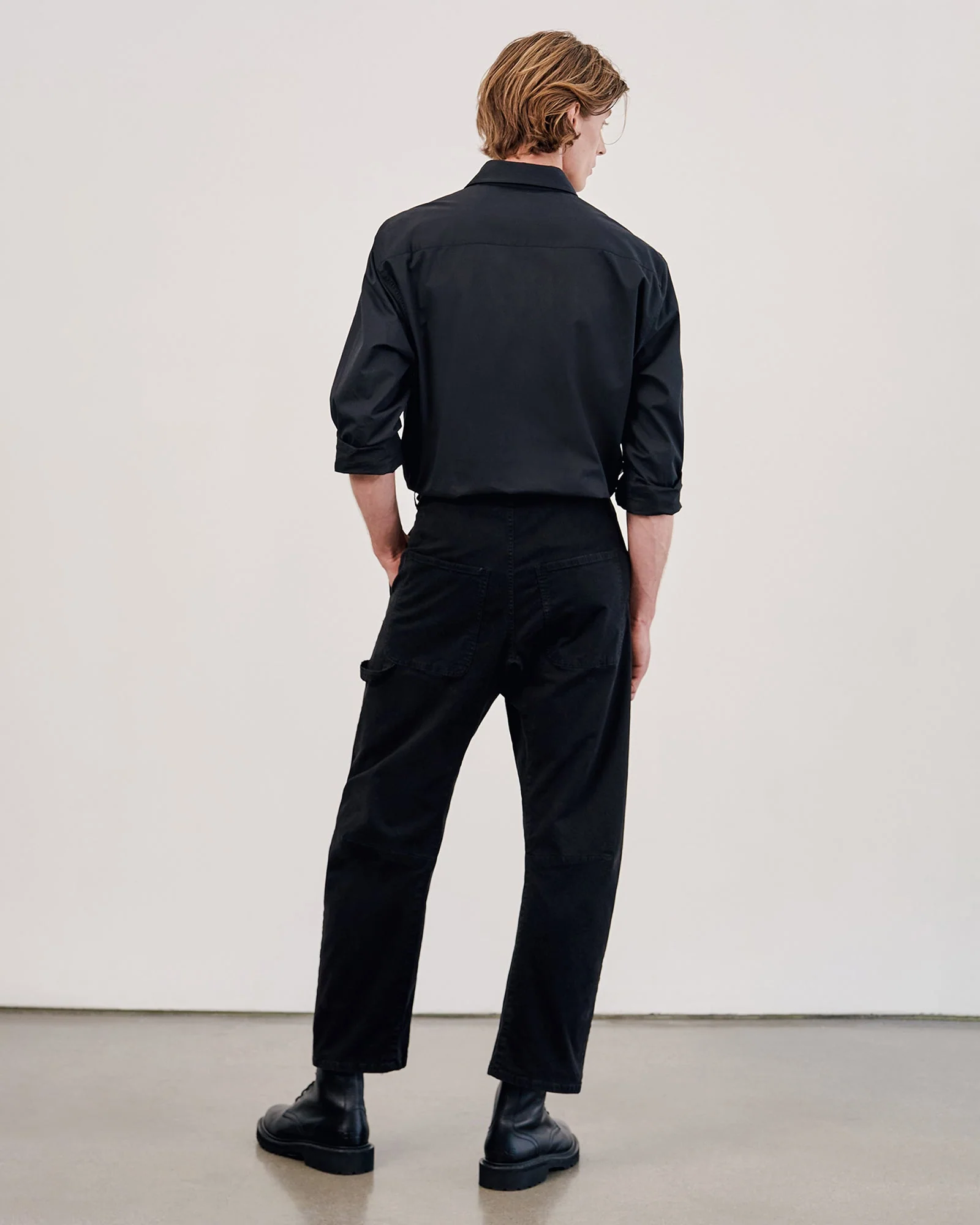 Nili Lotan - CARPENTER COTTON PANT - Image 3