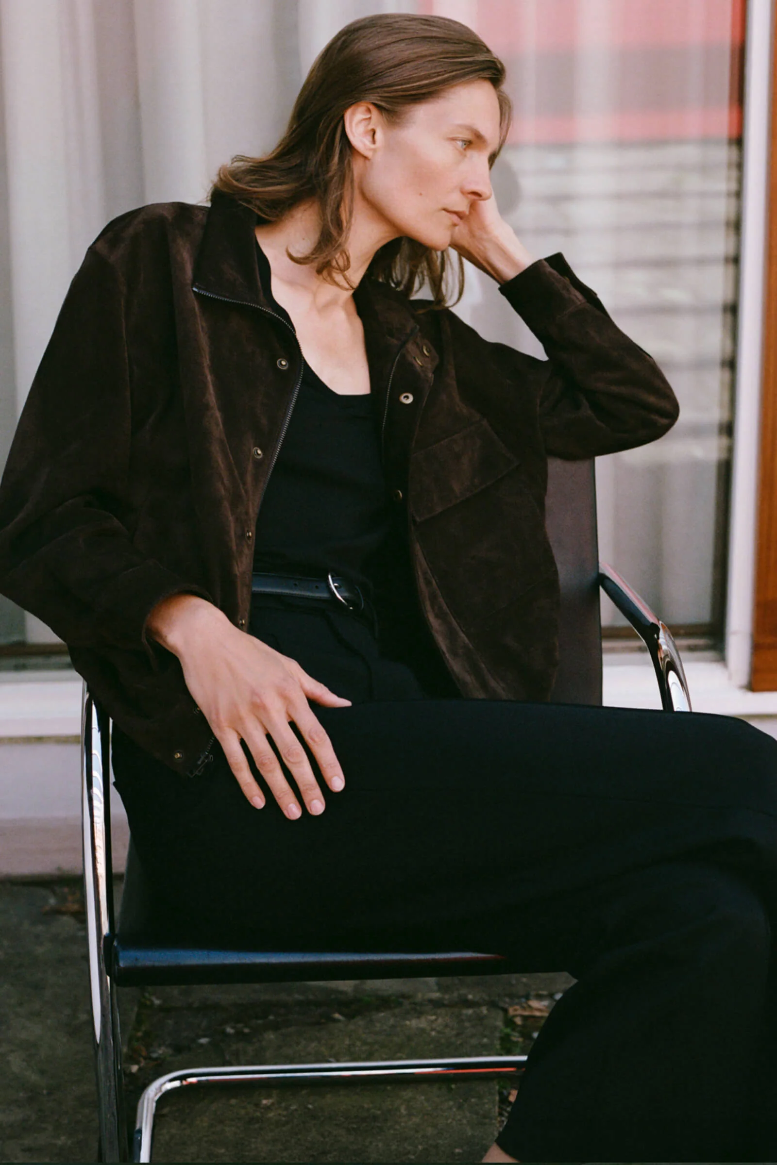 Nili Lotan - CIRQUE SUEDE JACKET - Image 8