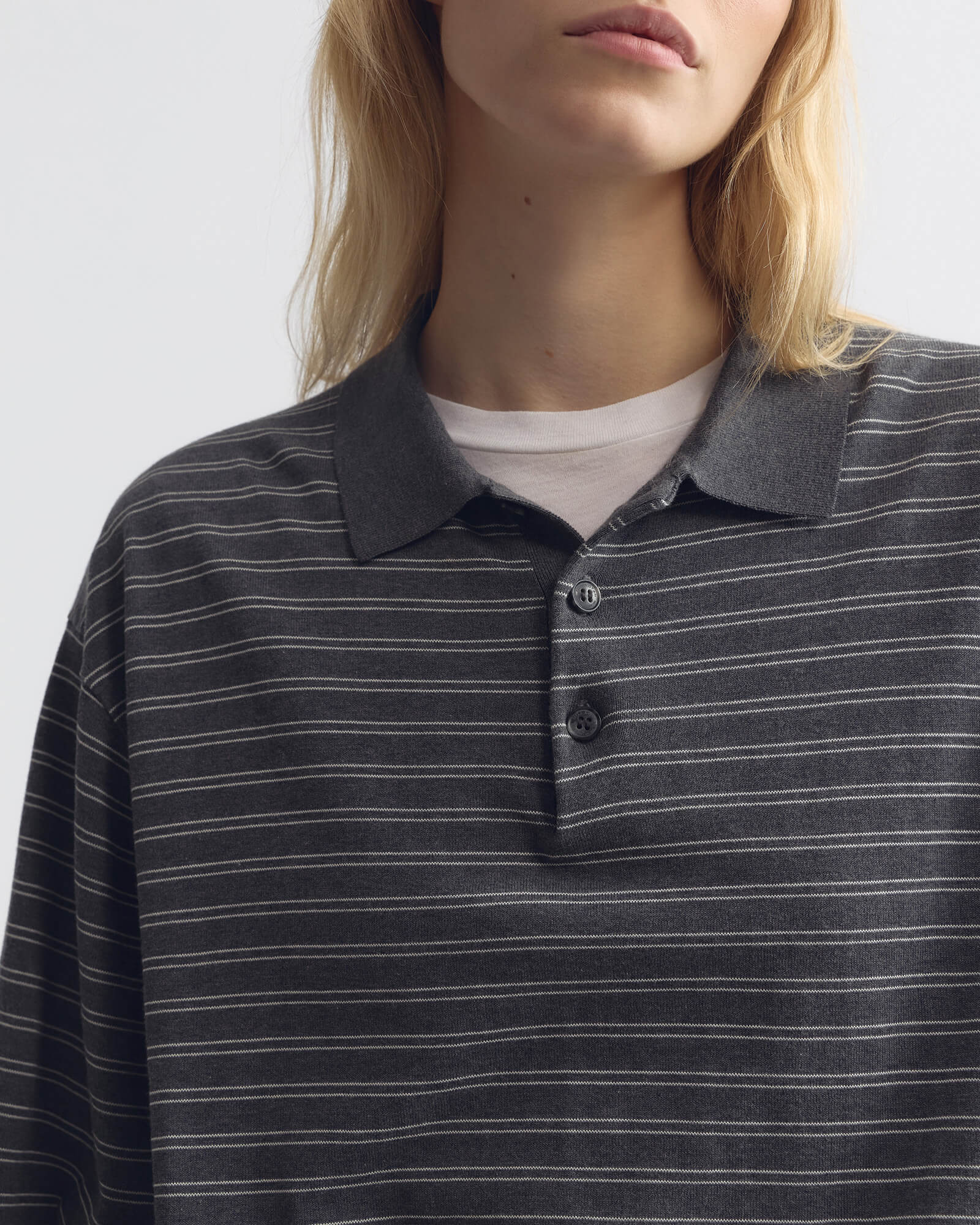Nili Lotan - FOLEY STRIPE POLO - Image 3
