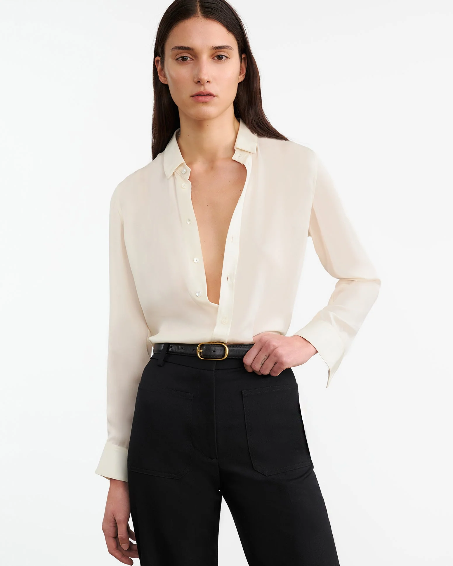 Nili Lotan - GAIA SILK SHIRT - Image 2