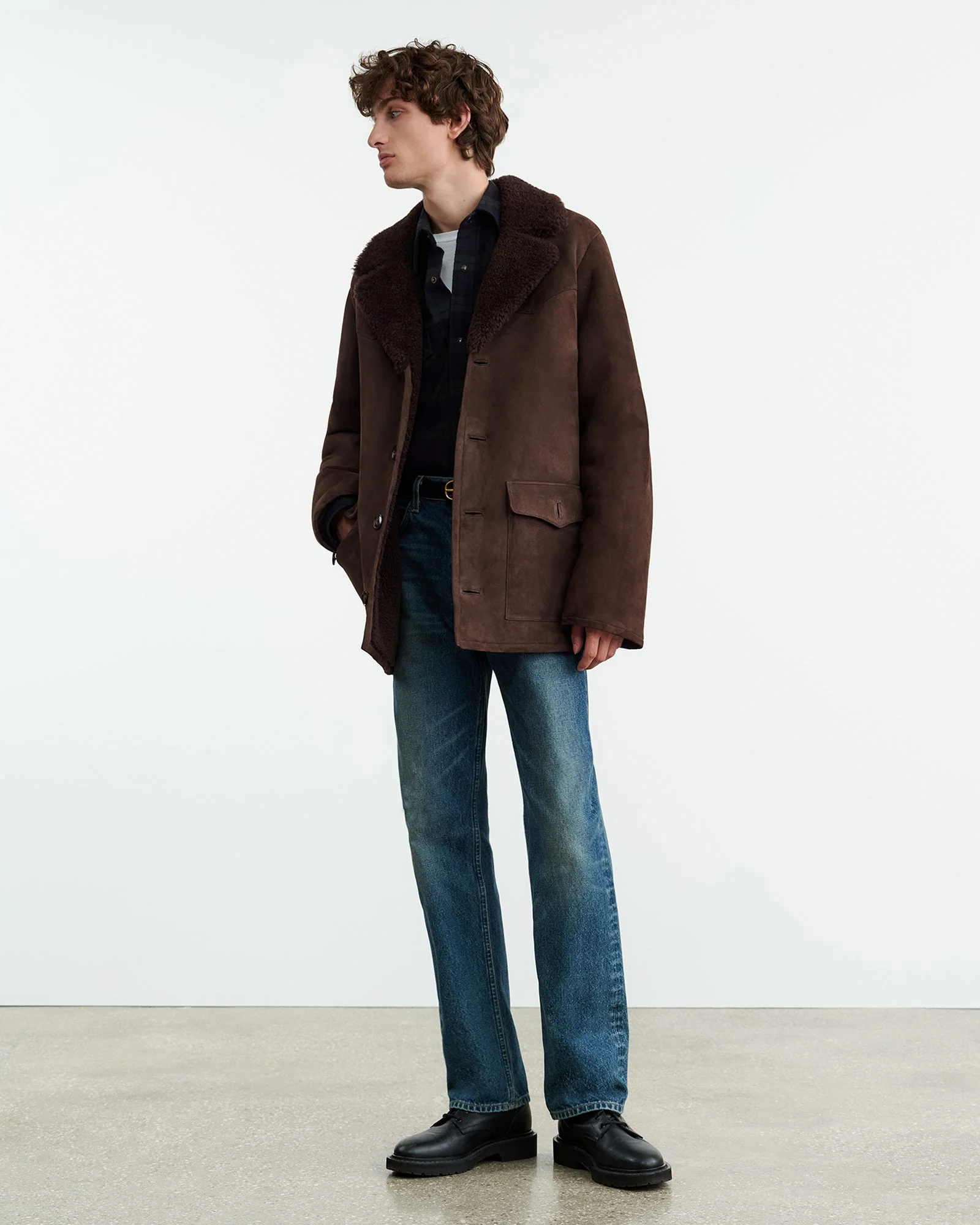 Nili Lotan - GOSHEN SHEARLING COAT - Image 4