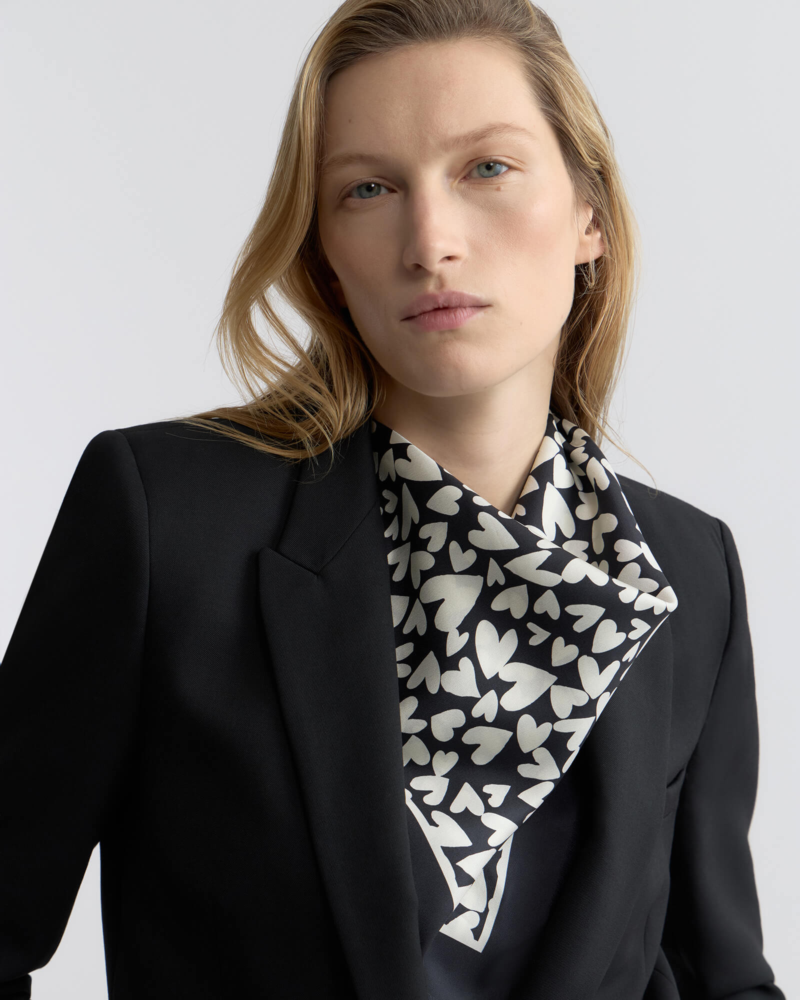 Nili Lotan - HEART SILK TWILL SCARF - Image 3