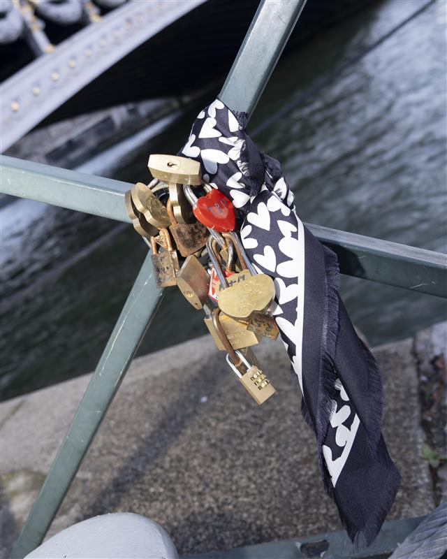 Nili Lotan - HEART SILK TWILL SCARF - Image 5