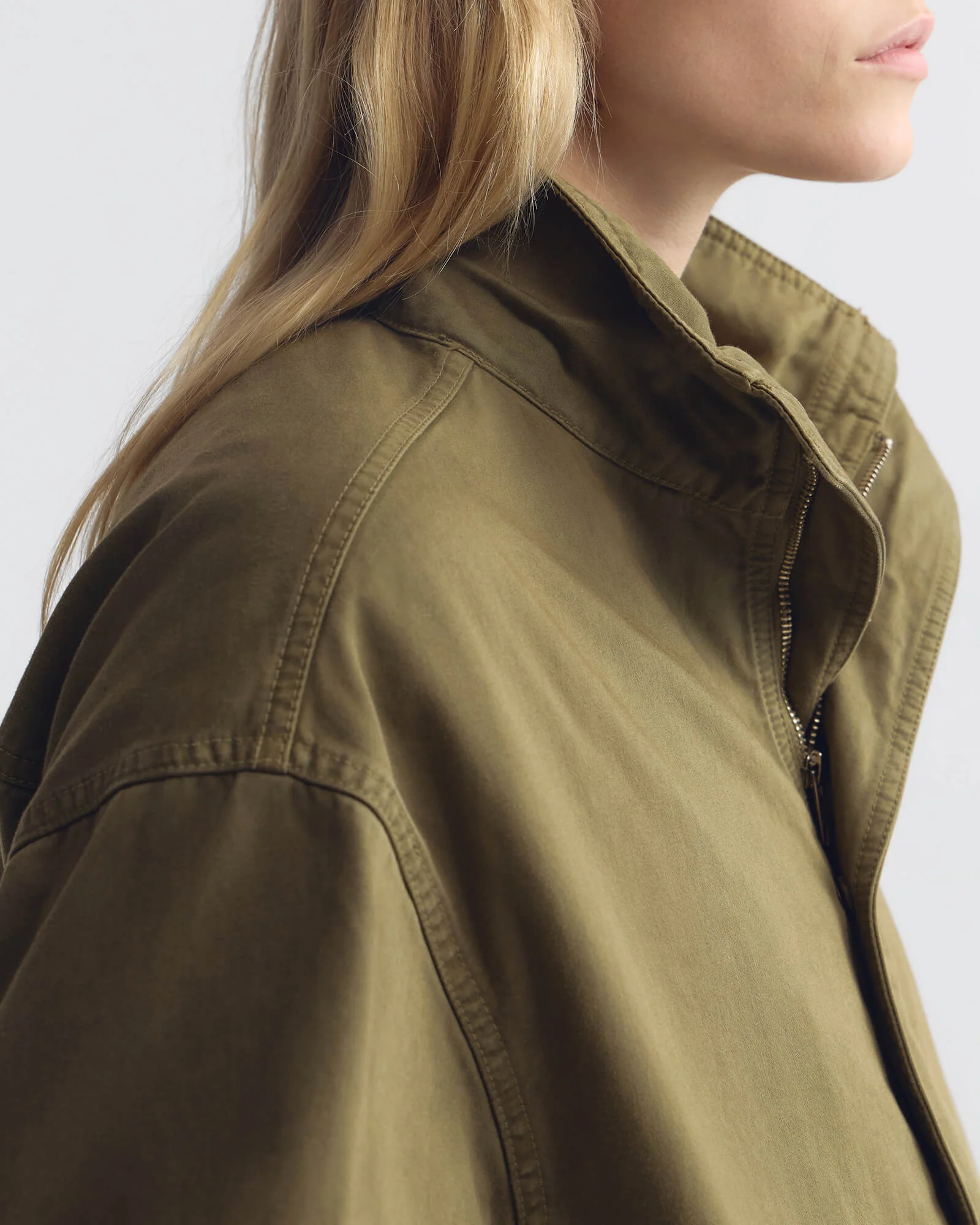 Nili Lotan - KLAIRE BLOUSON COTTON JACKET - Image 3