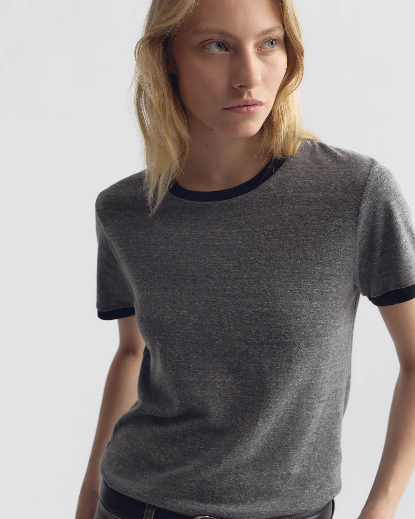 Nili Lotan - LANA CLASSIC RINGER TEE - Image 3