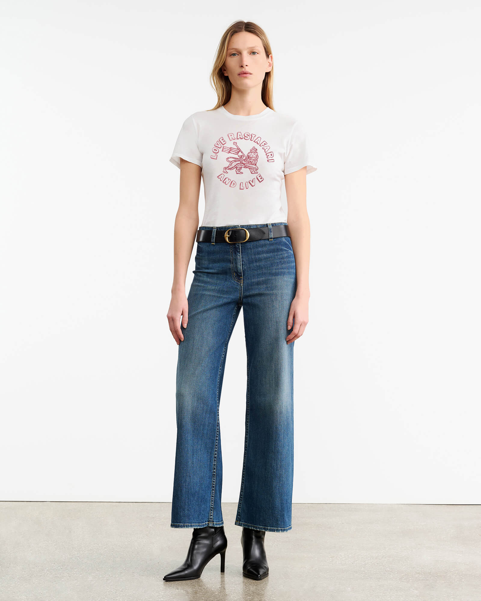 Nili Lotan - LANA TEE - LOVE RASTAFARI - Image 2