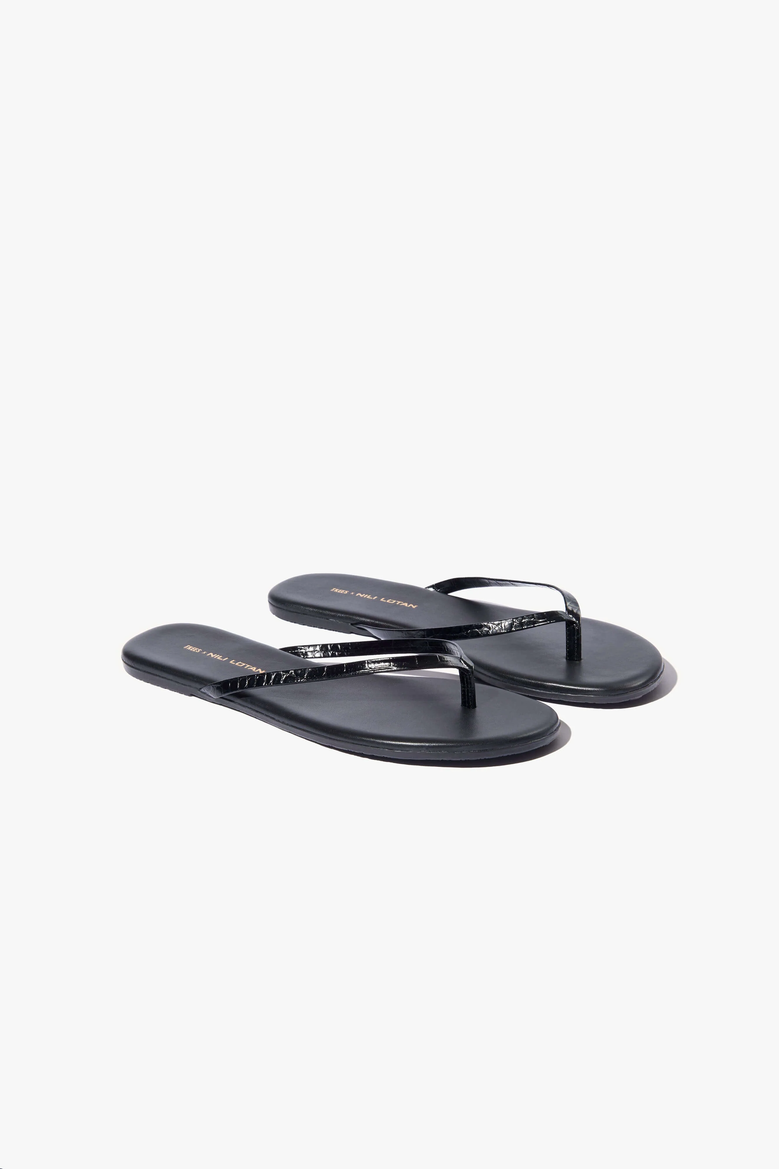 Nili Lotan - NL X TKEES LEATHER FLIP FLOP - Image 4