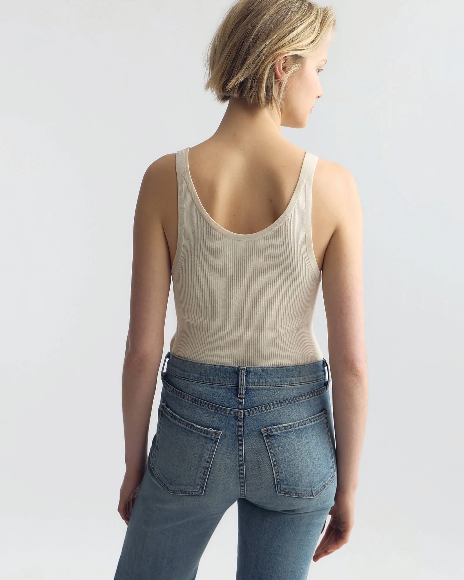 Nili Lotan - SELAH SILK KNIT TANK - Image 4