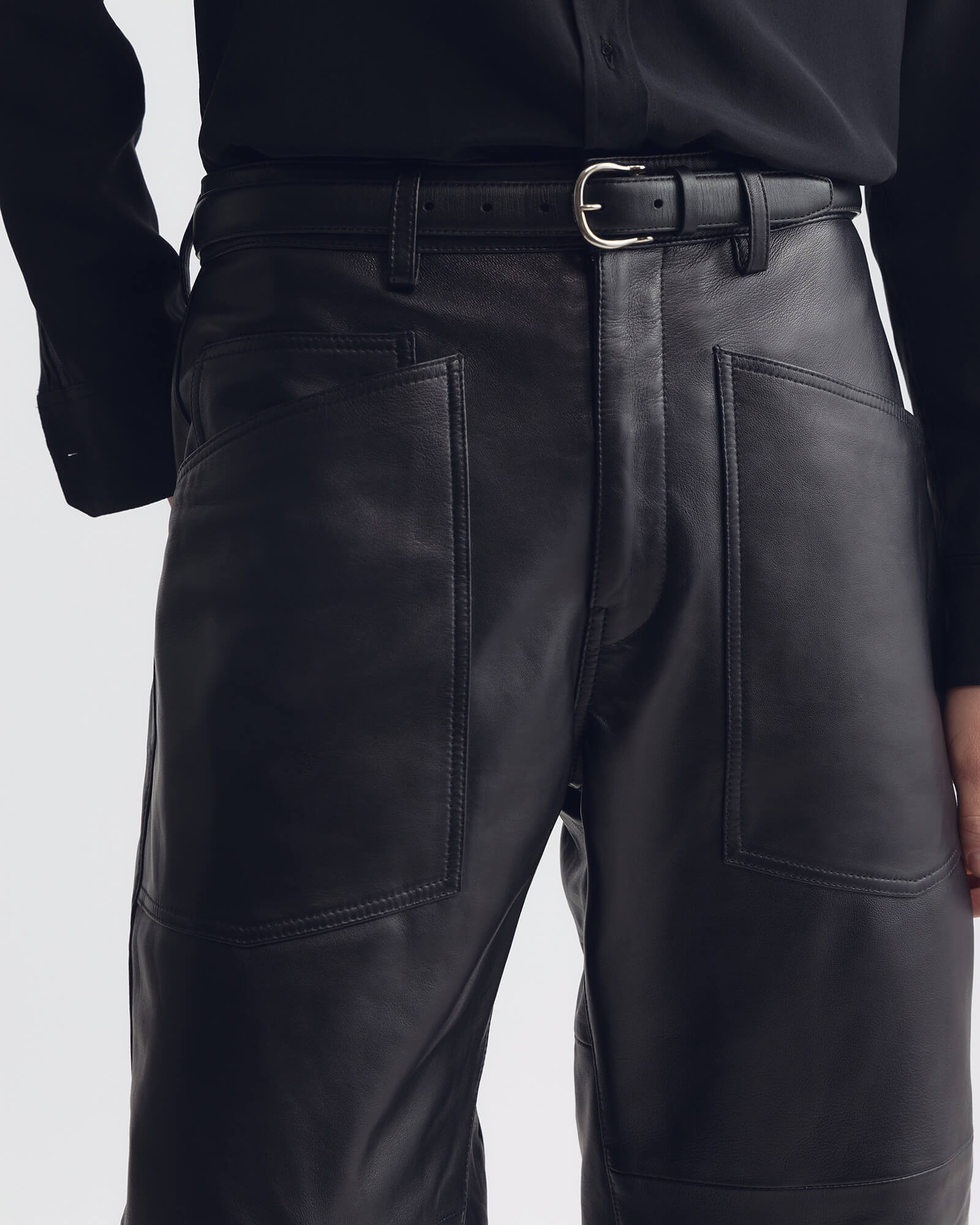 Nili Lotan - SHON LEATHER PANT - Image 3