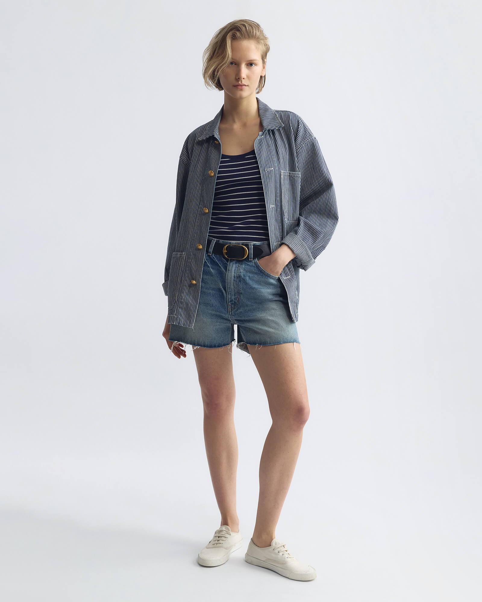 Nili Lotan - WRENLEY STRIPE SWEATER TANK - Image 6