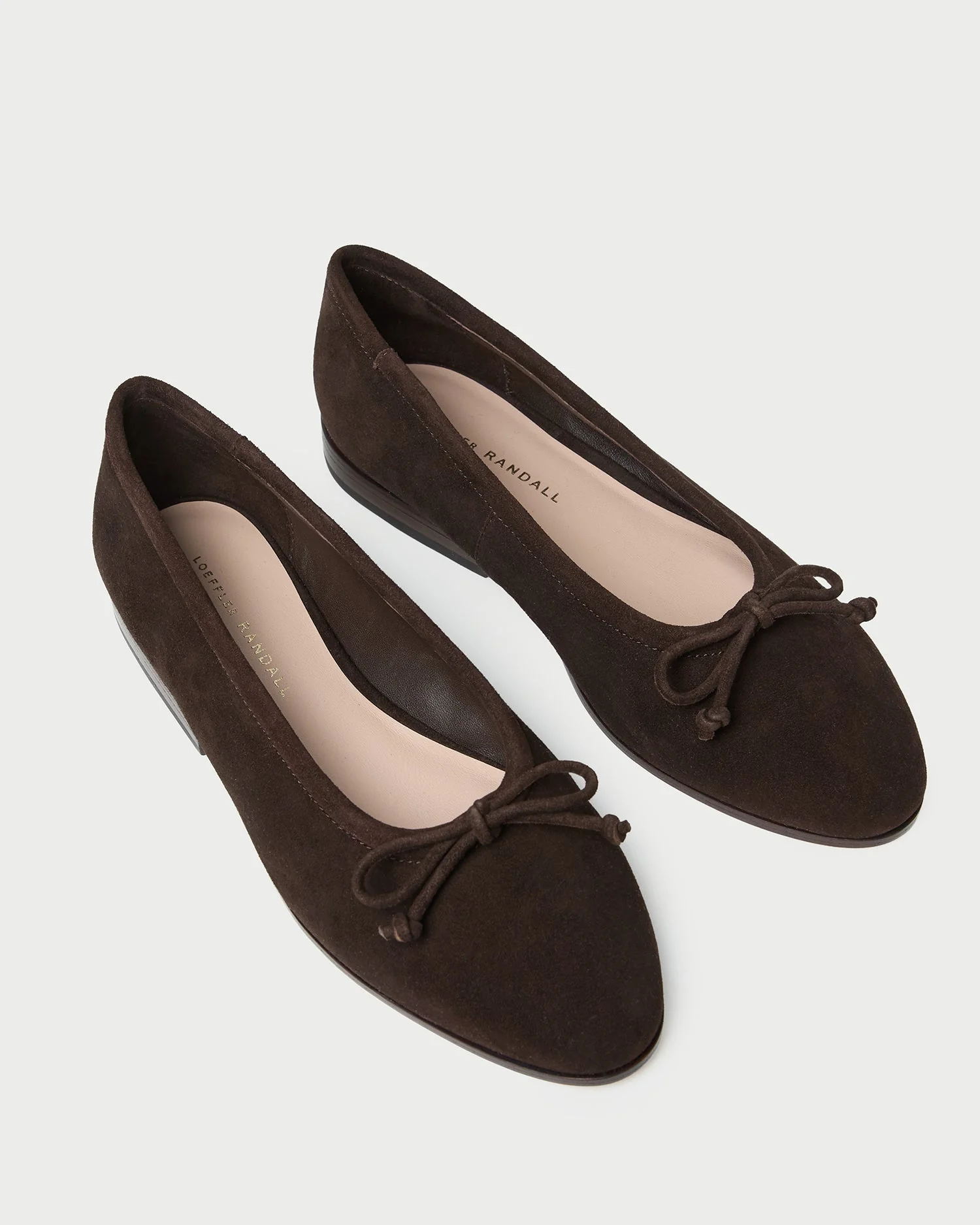 Loeffler Randall - Noelle Brown Suede Ballet Flat - Image 3