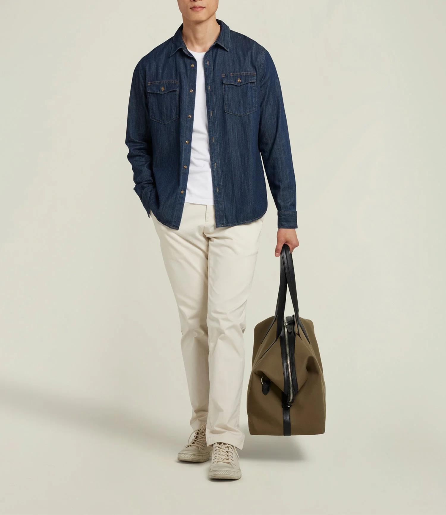 Metier - Nomad Weekend Military Twill Khaki - Image 4