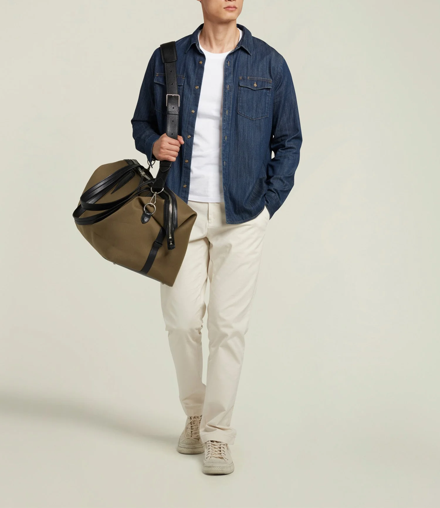 Metier - Nomad Weekend Military Twill Khaki - Image 5
