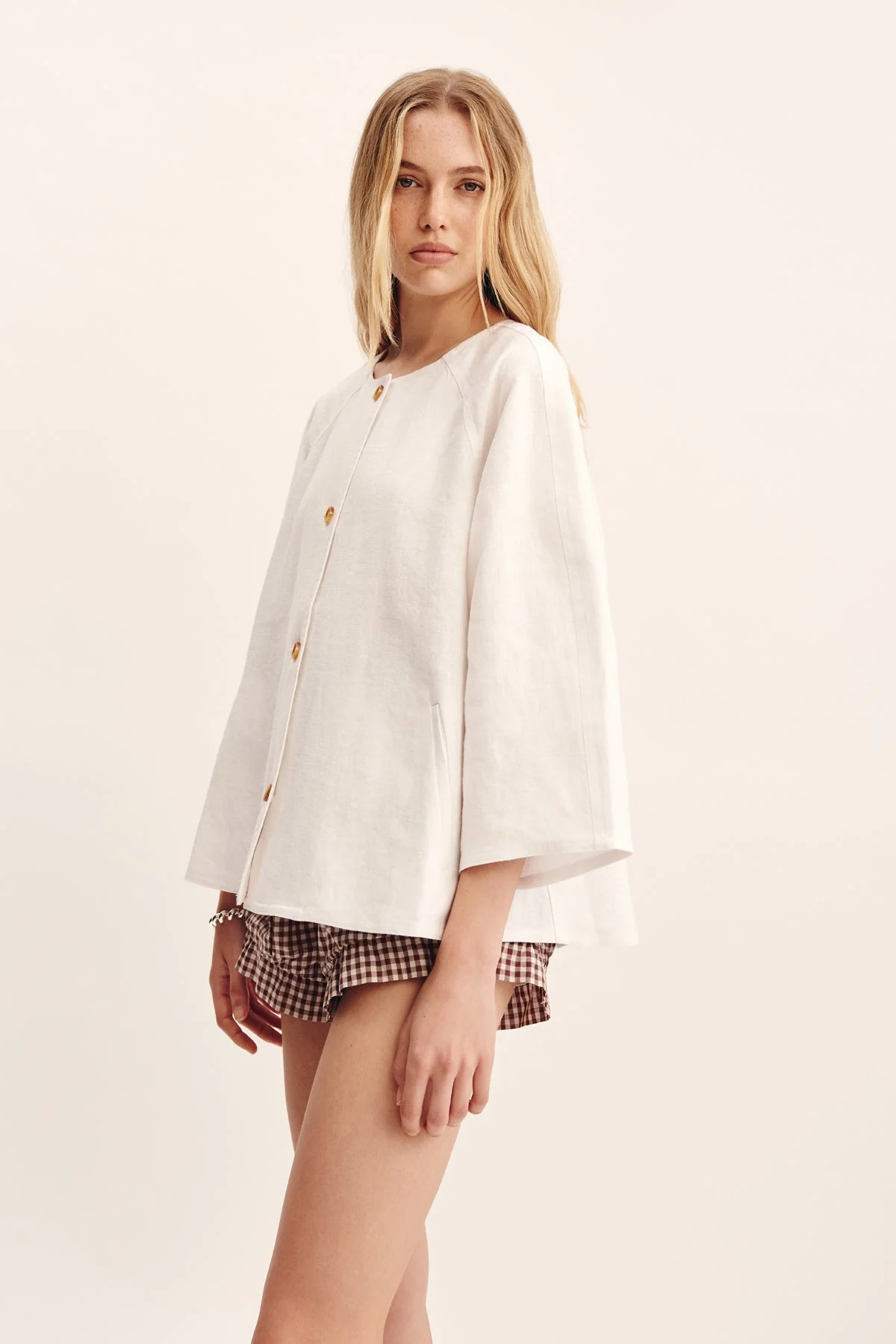 Posse - OLIVIA BLOUSE - IVORY - Image 2