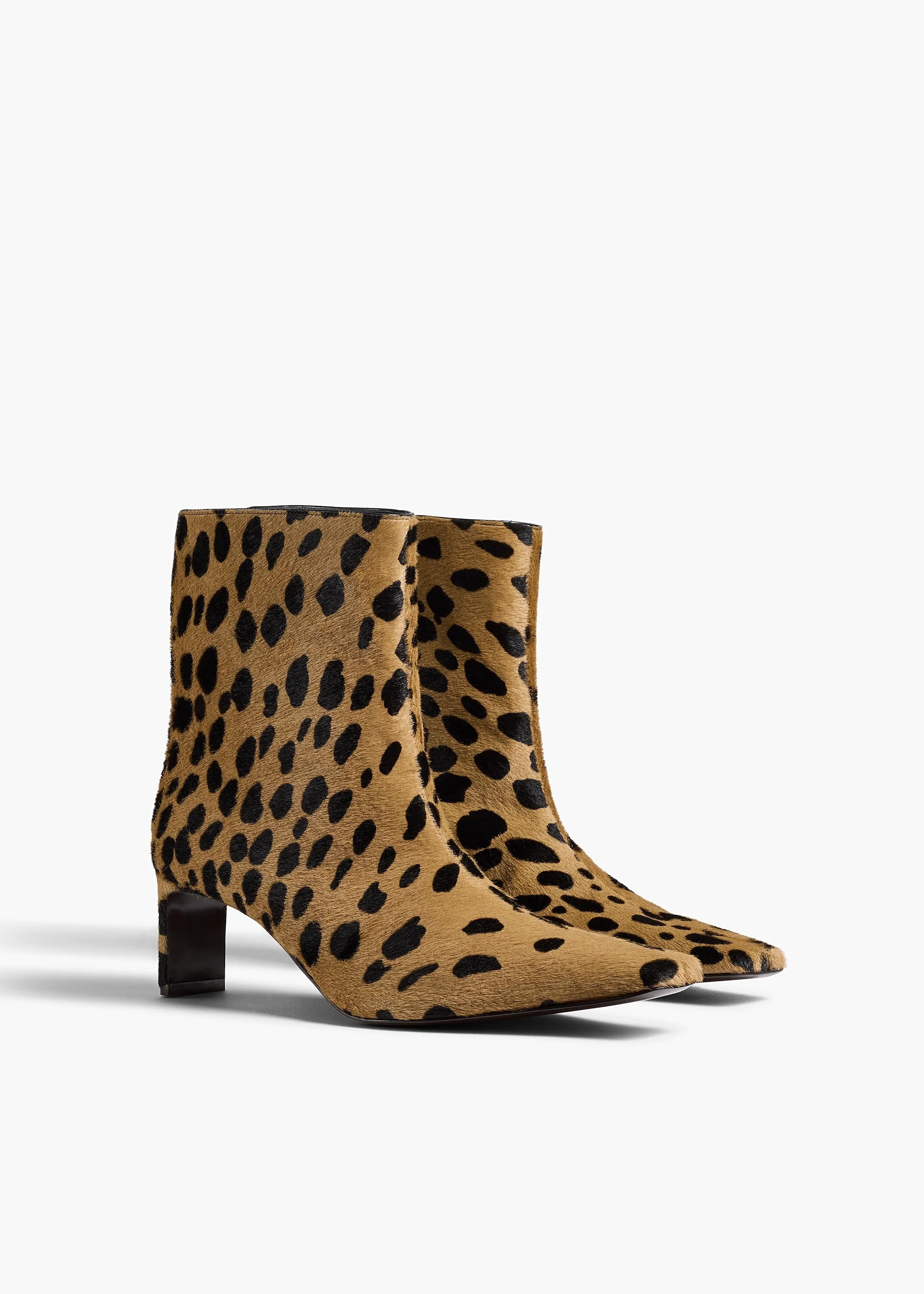 Khaite - Ona Ankle Boot in Hyena Print Haircalf - Image 2