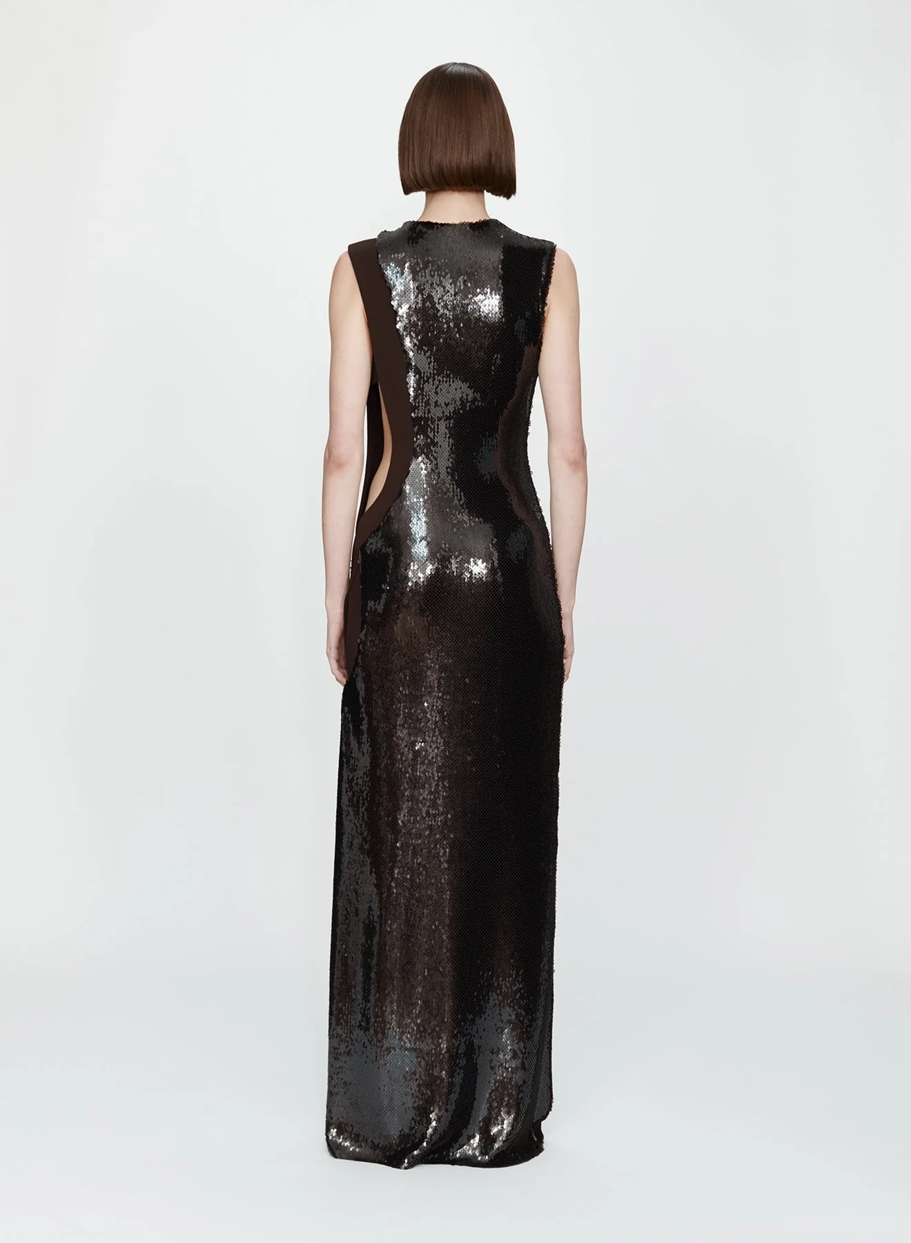 Christopher Esber - Opaline Sequin Infinity Cutaway Dress - Image 5