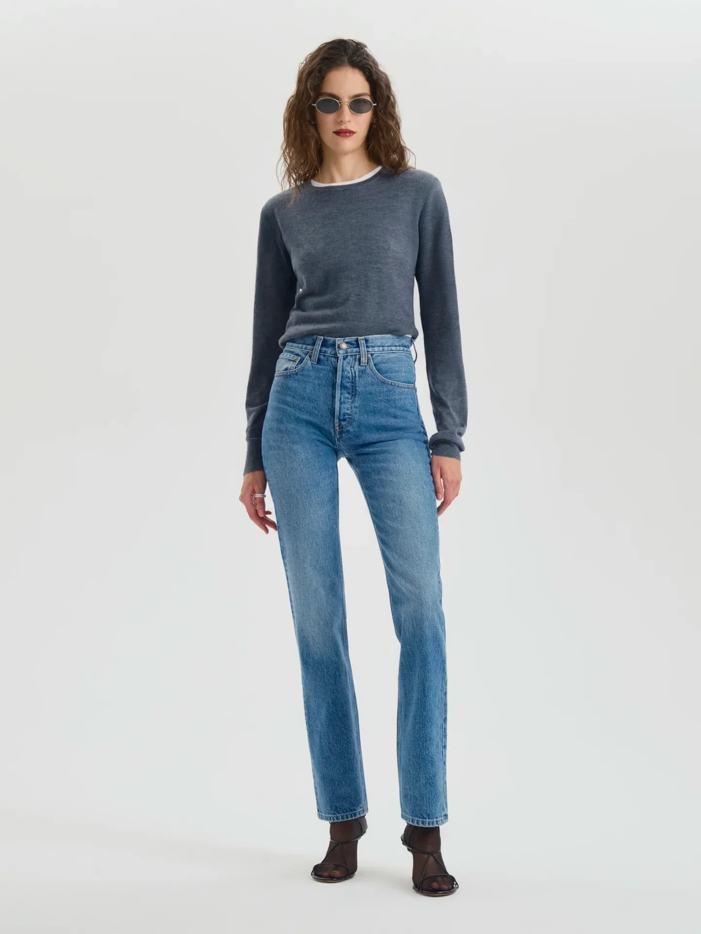 Aflalo - Orwell Jean in Rigid Denim - Image 11