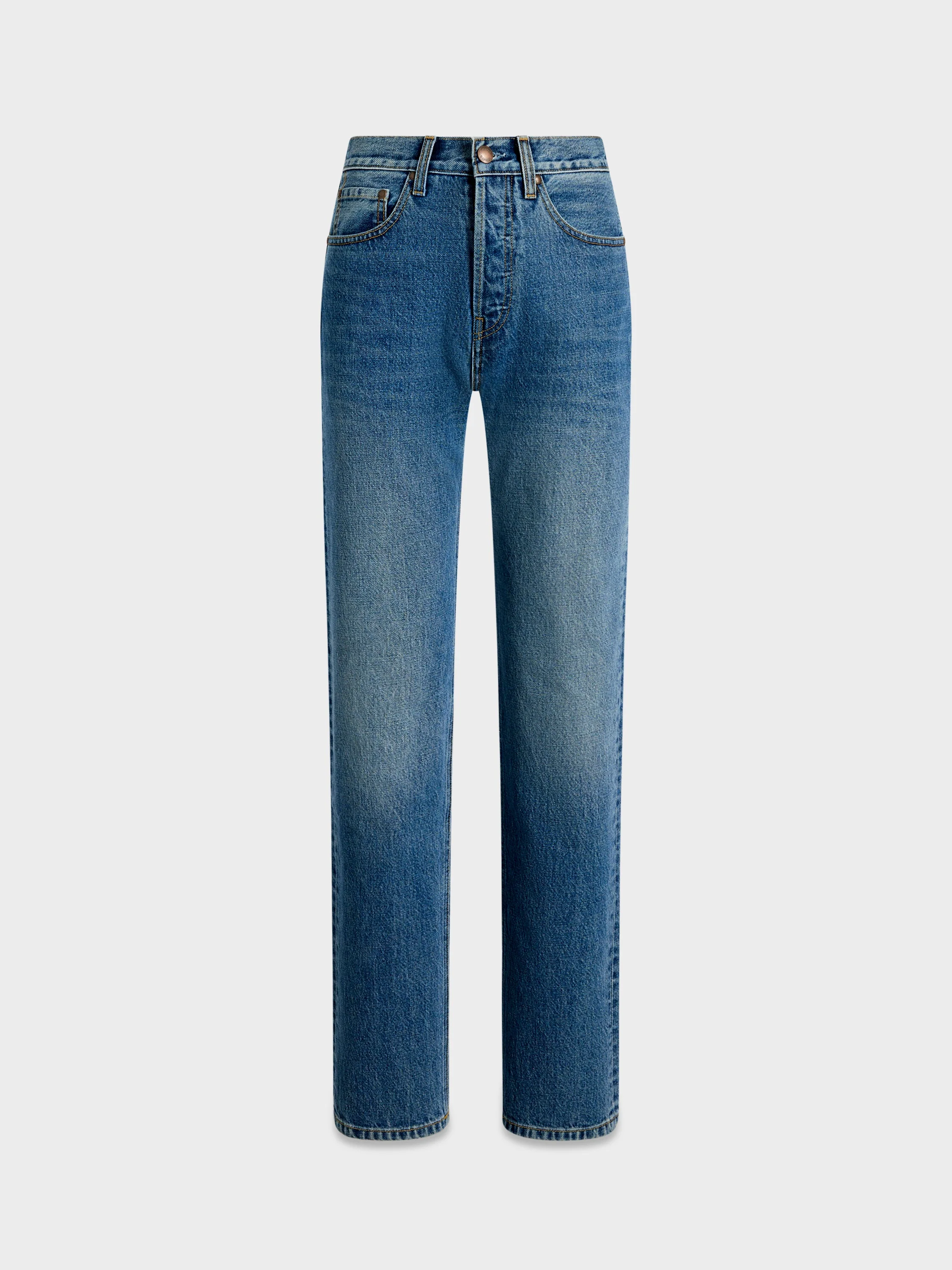 Aflalo - Orwell Jean in Rigid Denim - Image 7