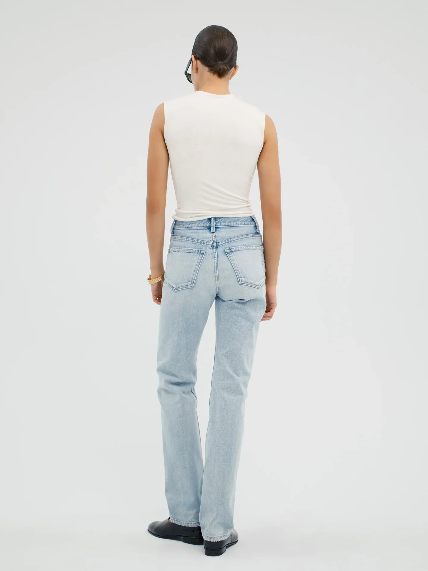 Aflalo - Orwell Jean in Rigid Denim - Image 10