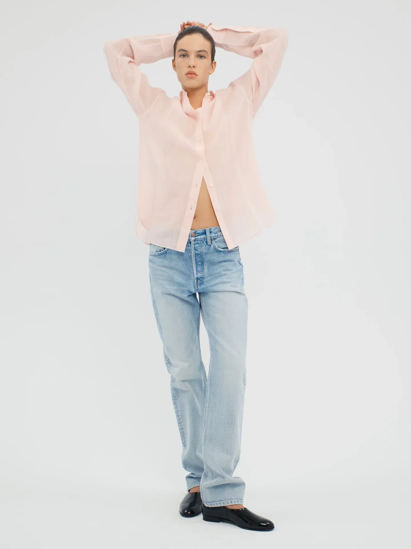 Aflalo - Orwell Jean in Rigid Denim - Image 6