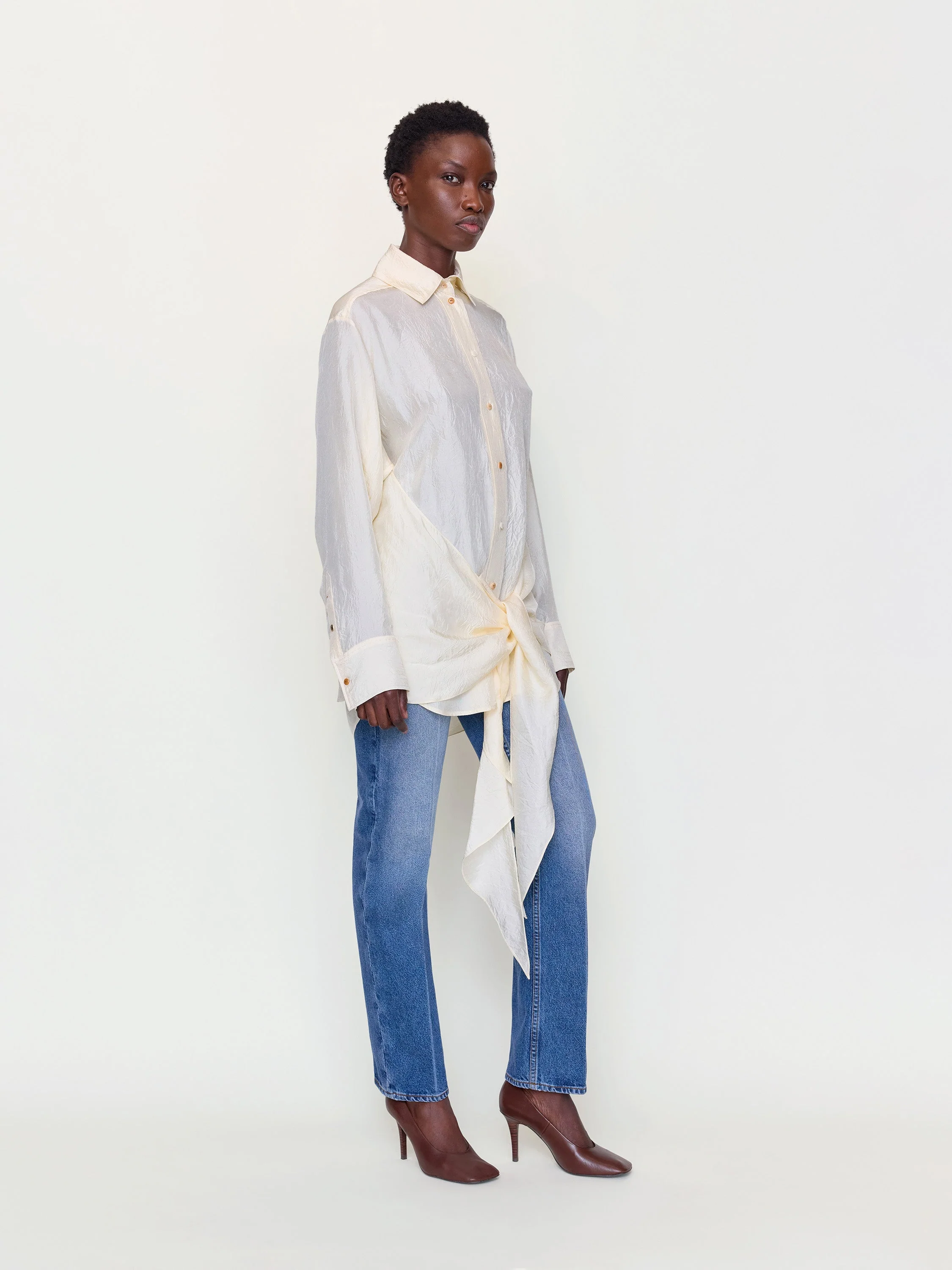 OSSOU - Arroyo Shirt in Ecru - Image 2