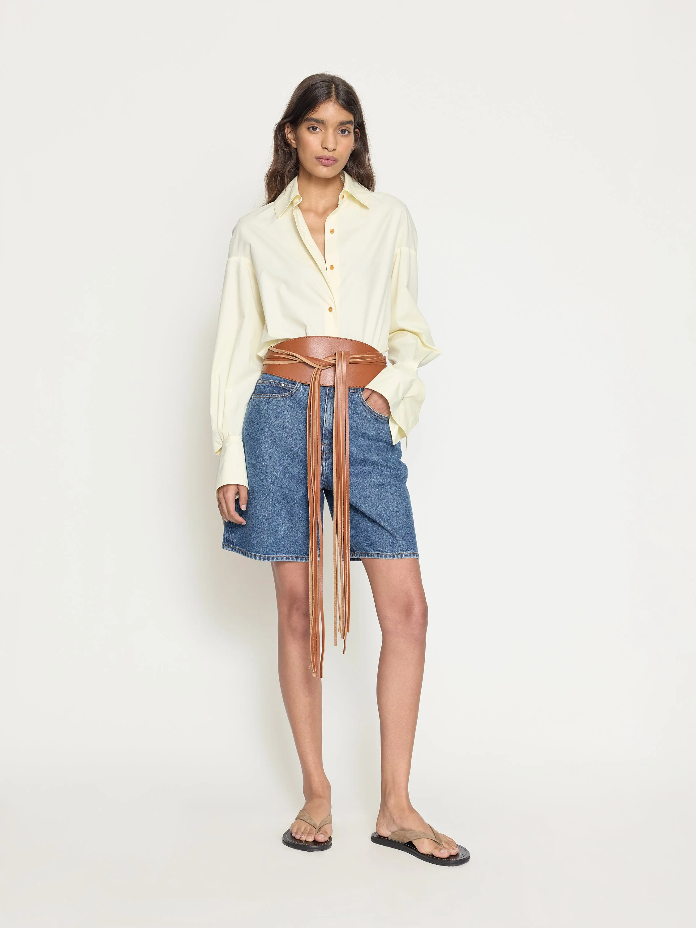 OSSOU - Dune Short in Horizon Wash - Image 3