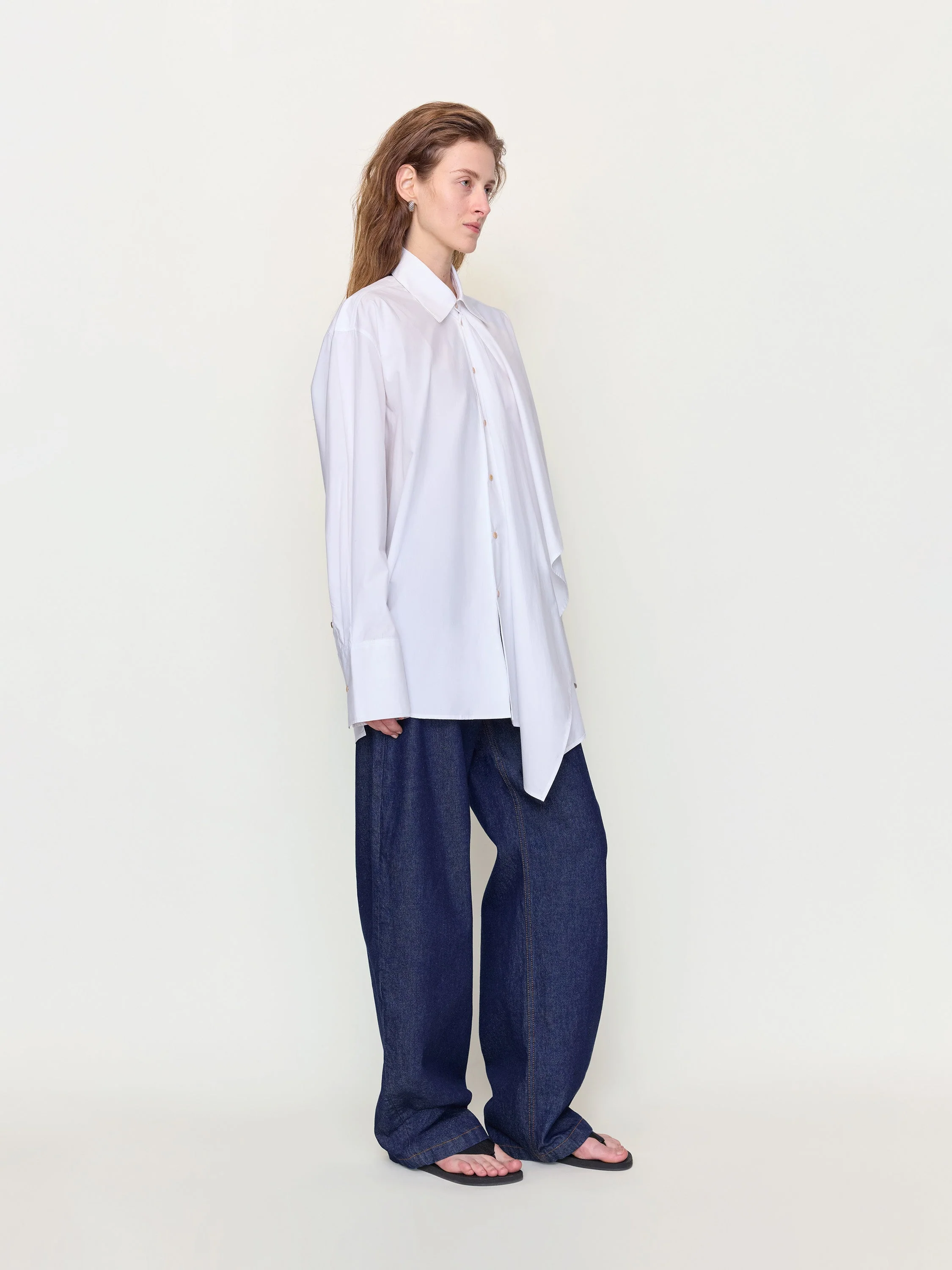 OSSOU - Tess Shirt in Milk - Image 3