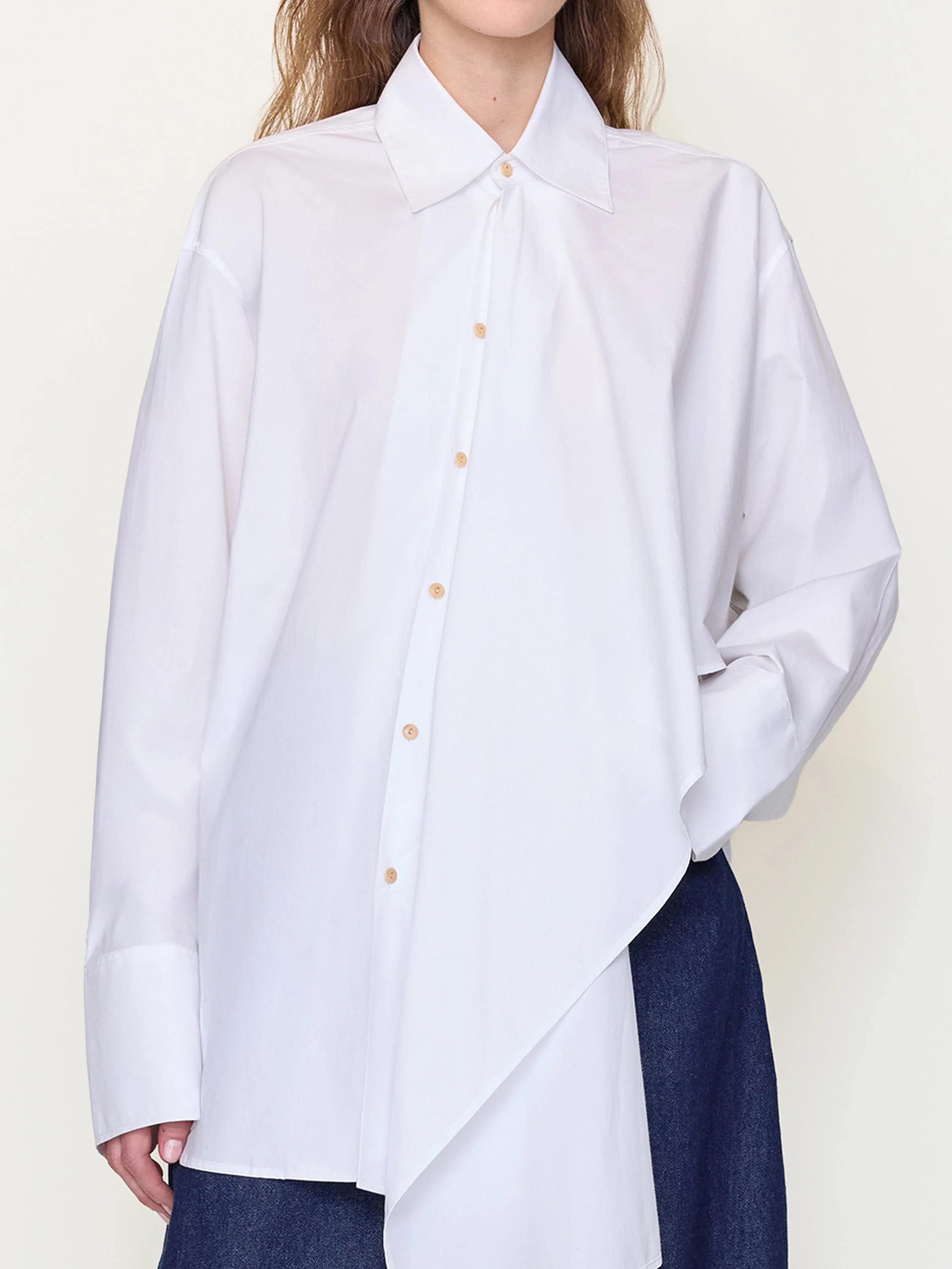 OSSOU - Tess Shirt in Milk - Image 5
