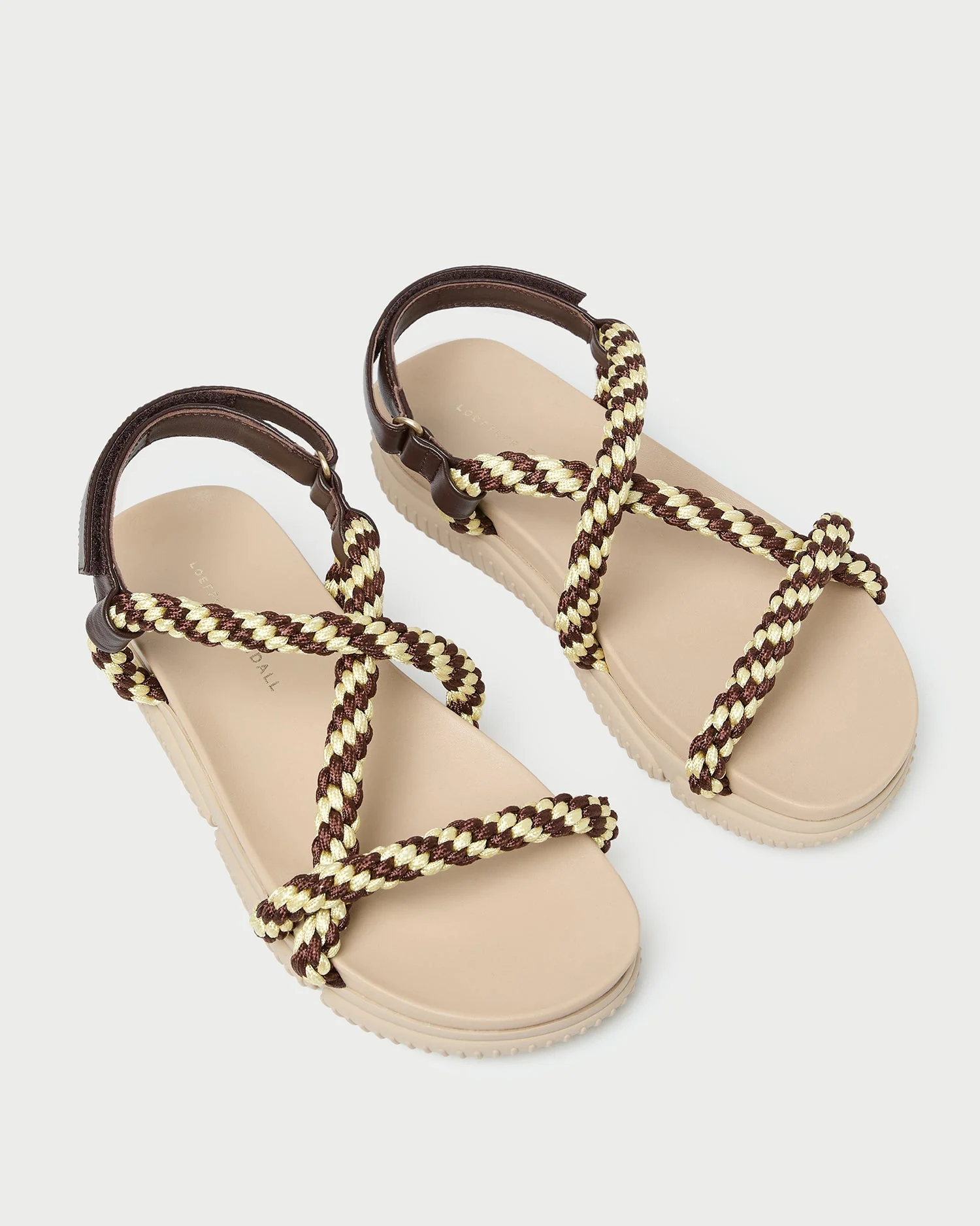 Loeffler Randall - Ozzy Brown/Butter Sport Sandal - Image 4
