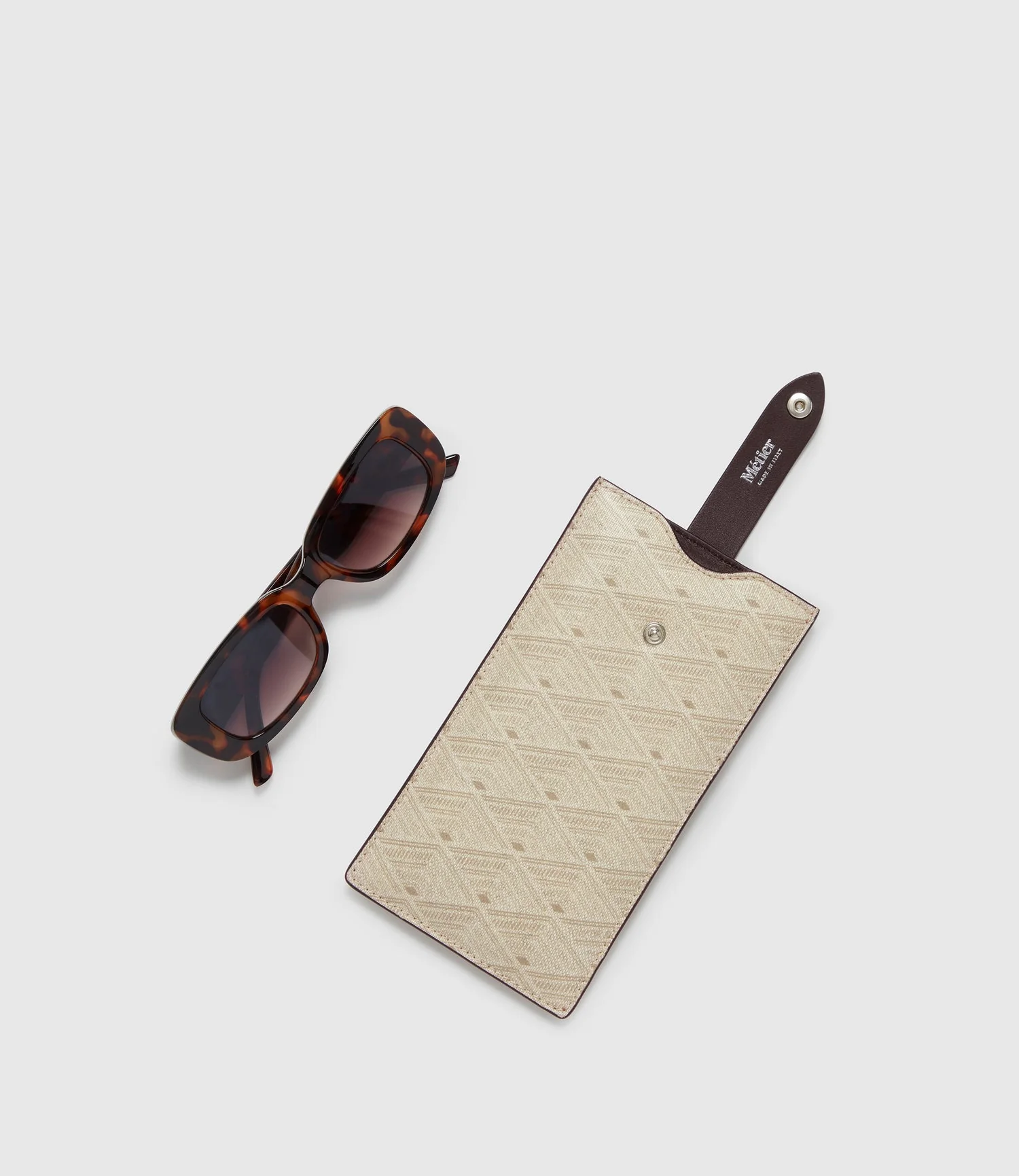 Metier - Padded Glasses Case Signature Canvas Light - Image 3
