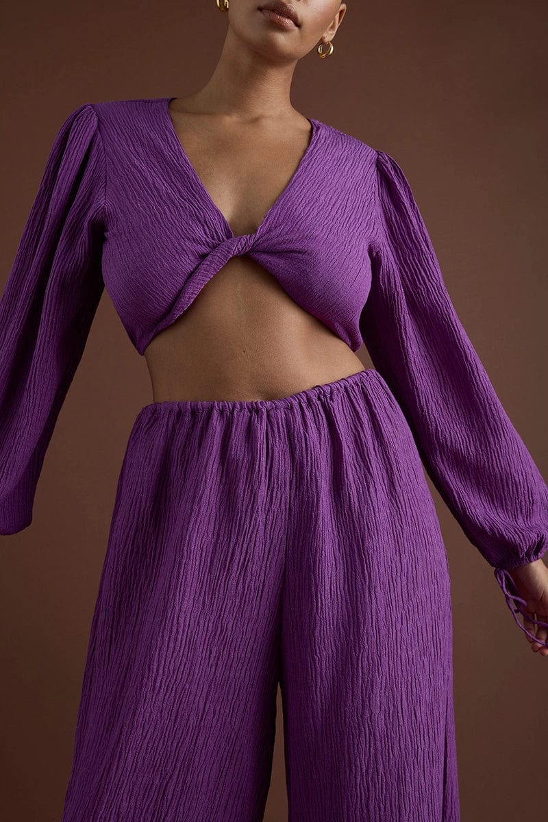 Faithfull - Palmera Top Violet - Final Sale - Image 2