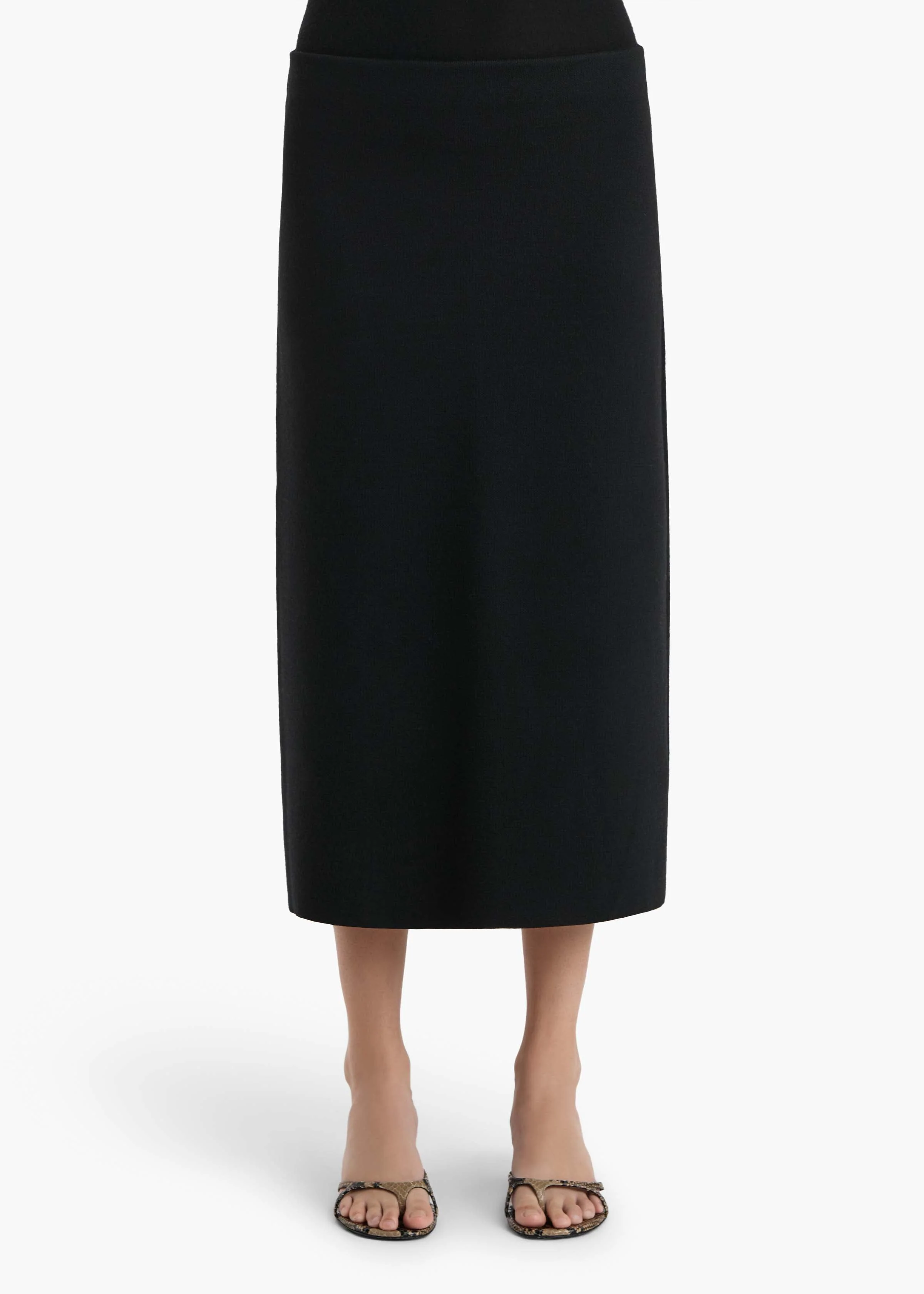 Khaite - Patri Skirt in Black - Image 10
