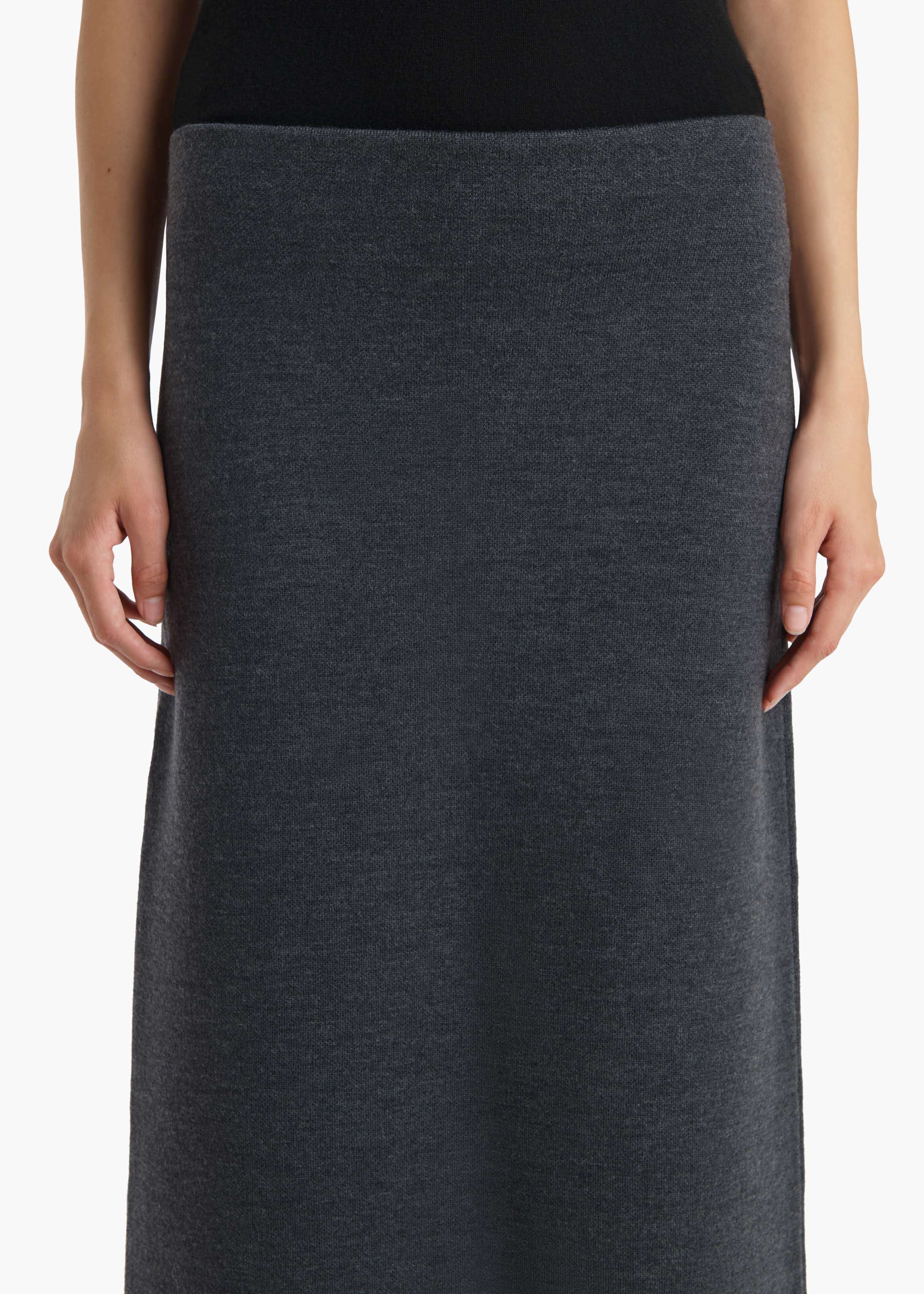 Khaite - Patri Skirt in Storm - Image 6