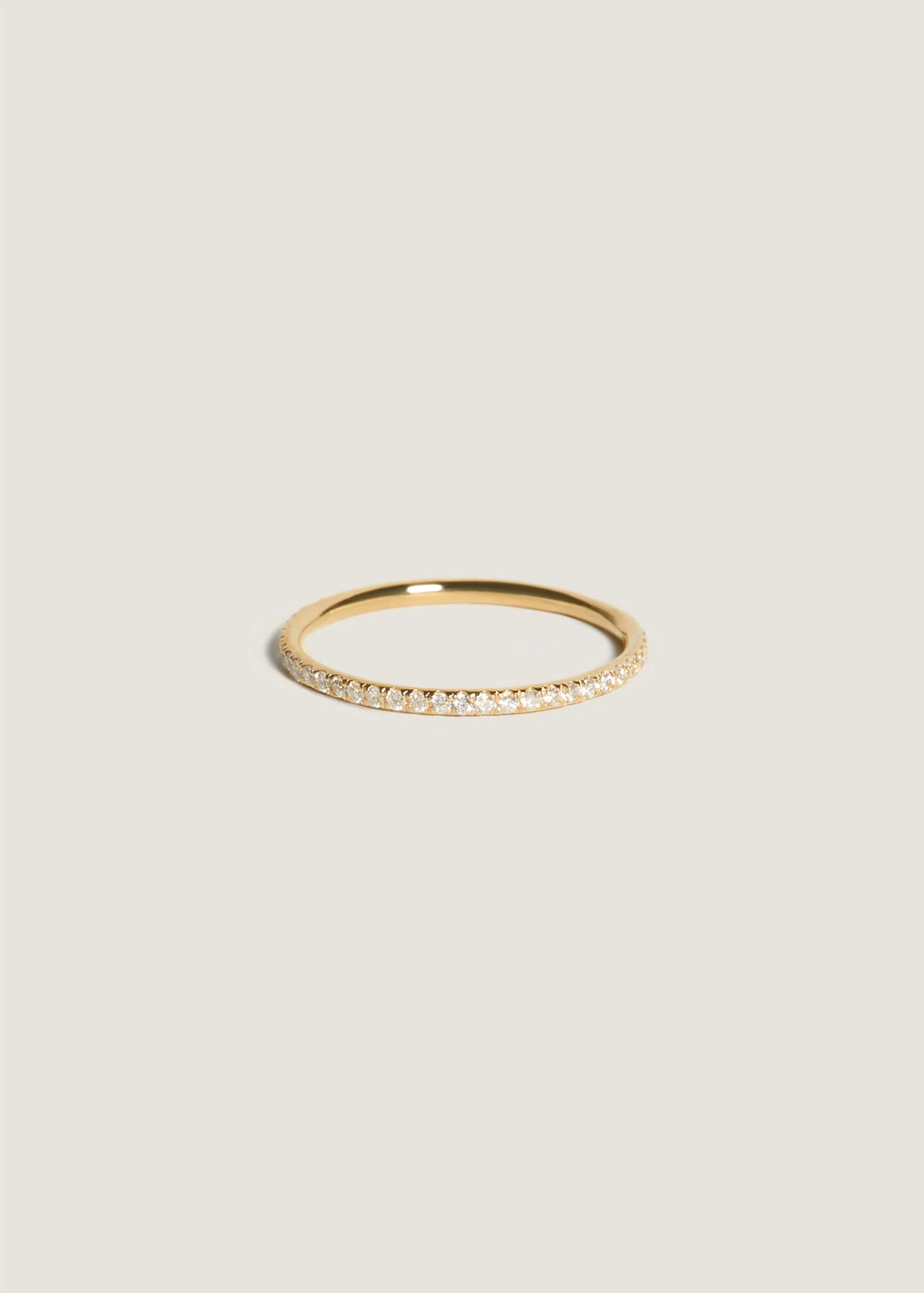 Kinn - Pauline Ellipse & Dahlia Pavé Diamond Ring Stack - Image 4