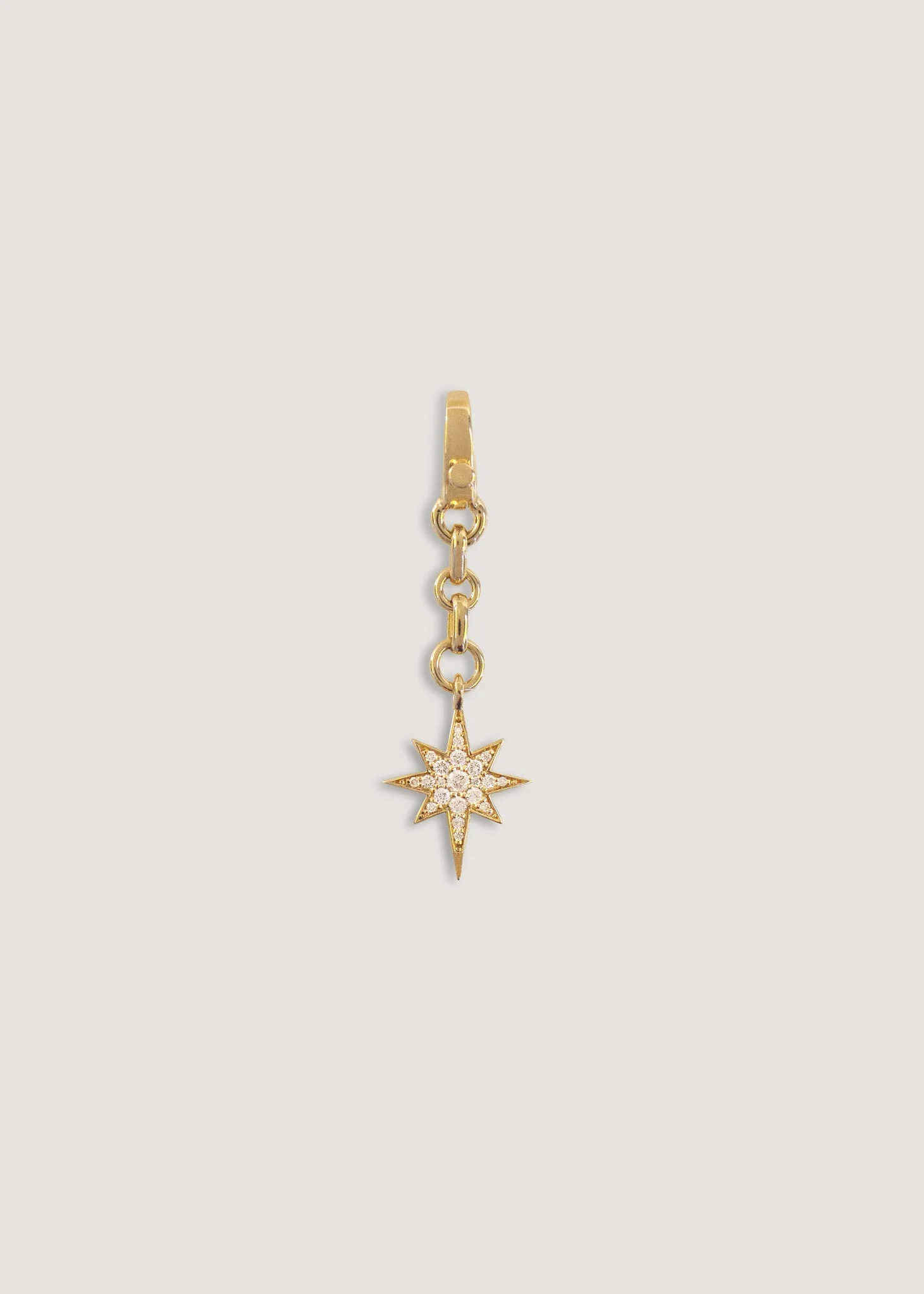 Kinn - Pavé Diamond North Star Pendant