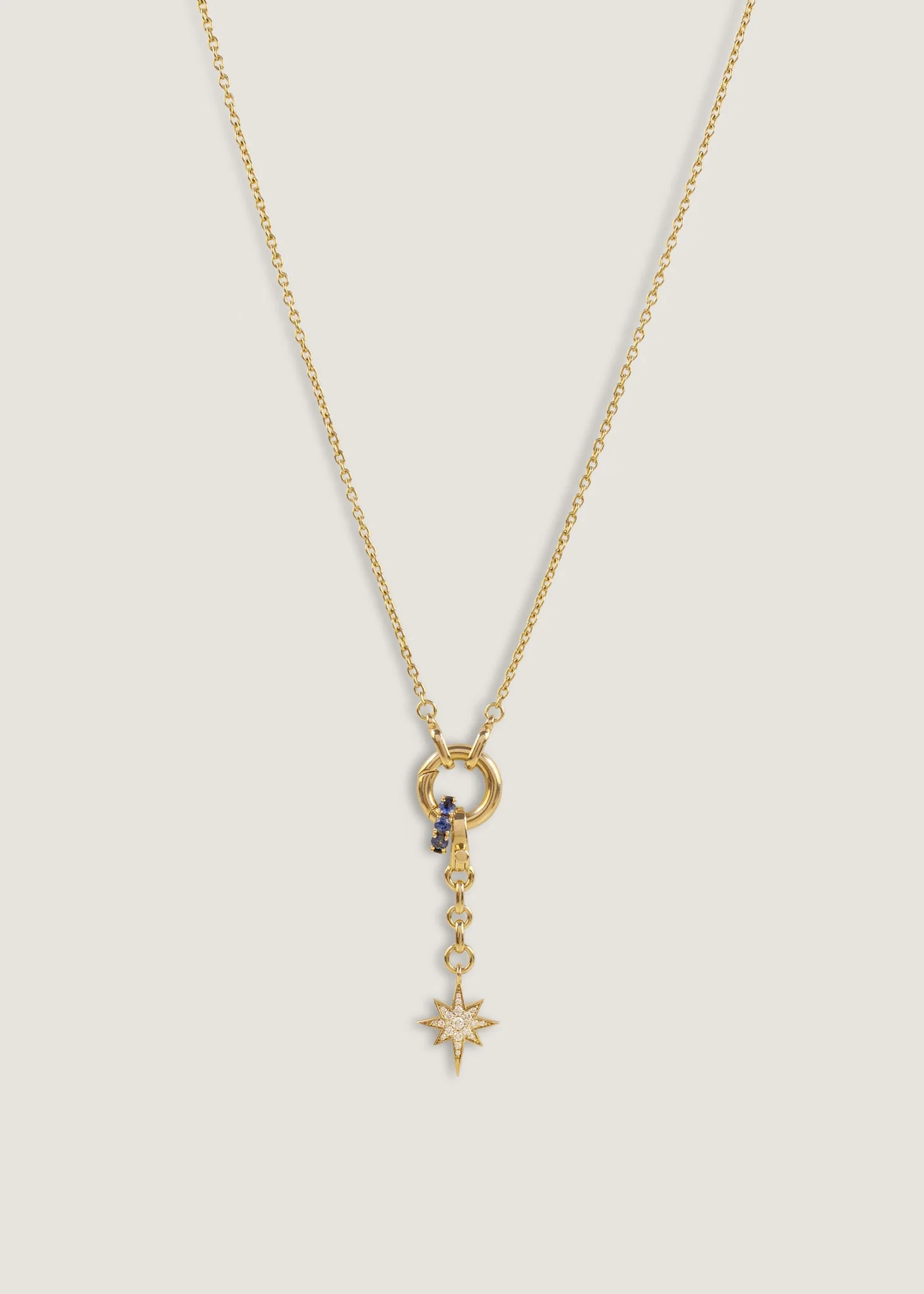 Kinn - Pavé Diamond North Star Pendant - Image 3