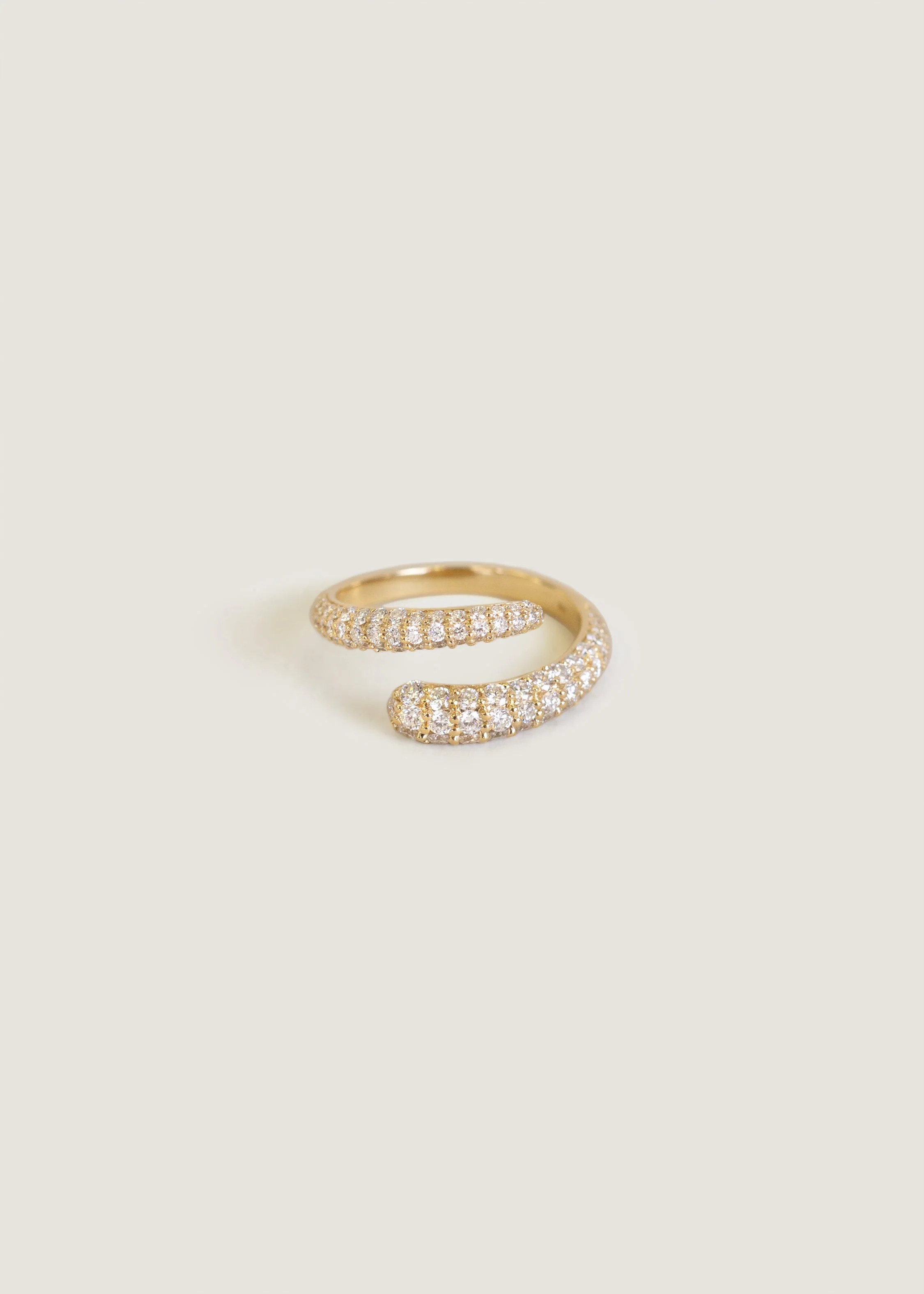 Kinn - Pavé Wrap Around Ring Diamond