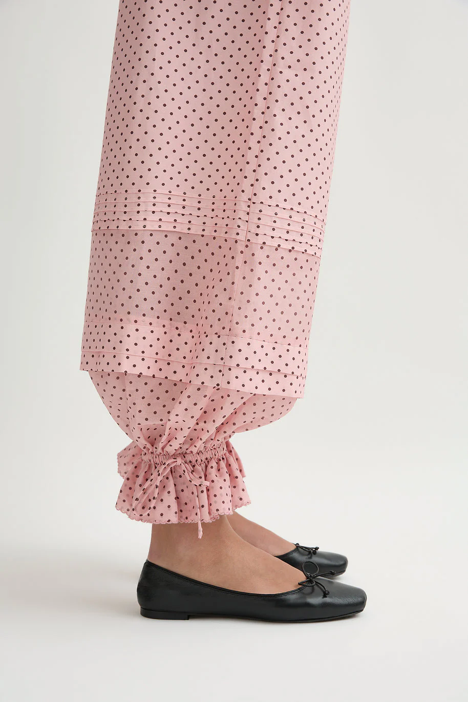 Posse - PEARL PANTS - BERRY CHOC POLKA DOT - Image 9