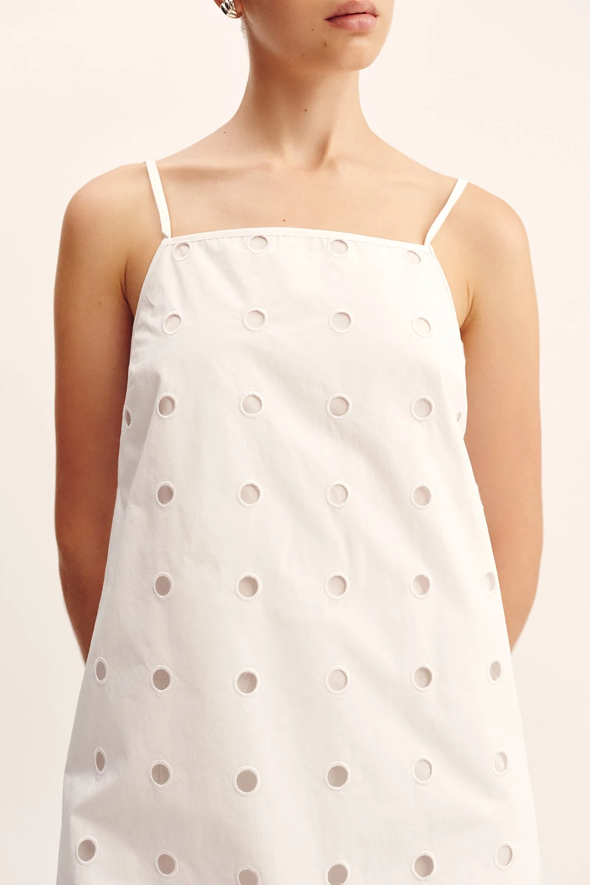 Posse - PEGGY MINI DRESS - VINTAGE WHITE - Image 5