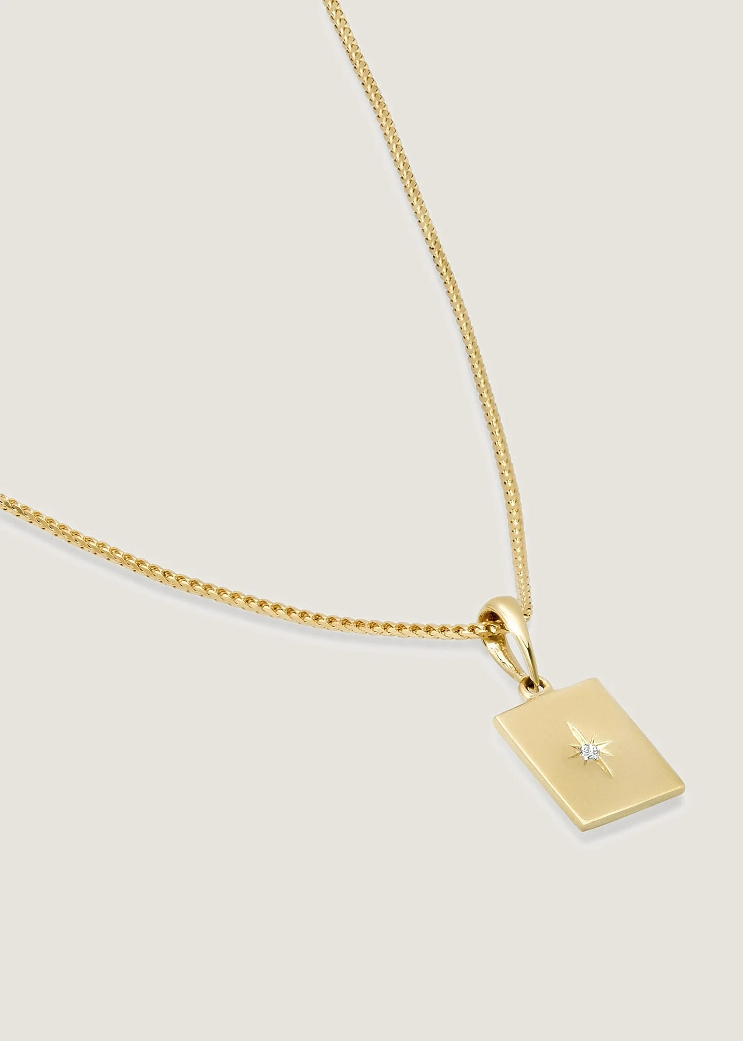 Kinn - Petite North Star Diamond Pendant - Image 5