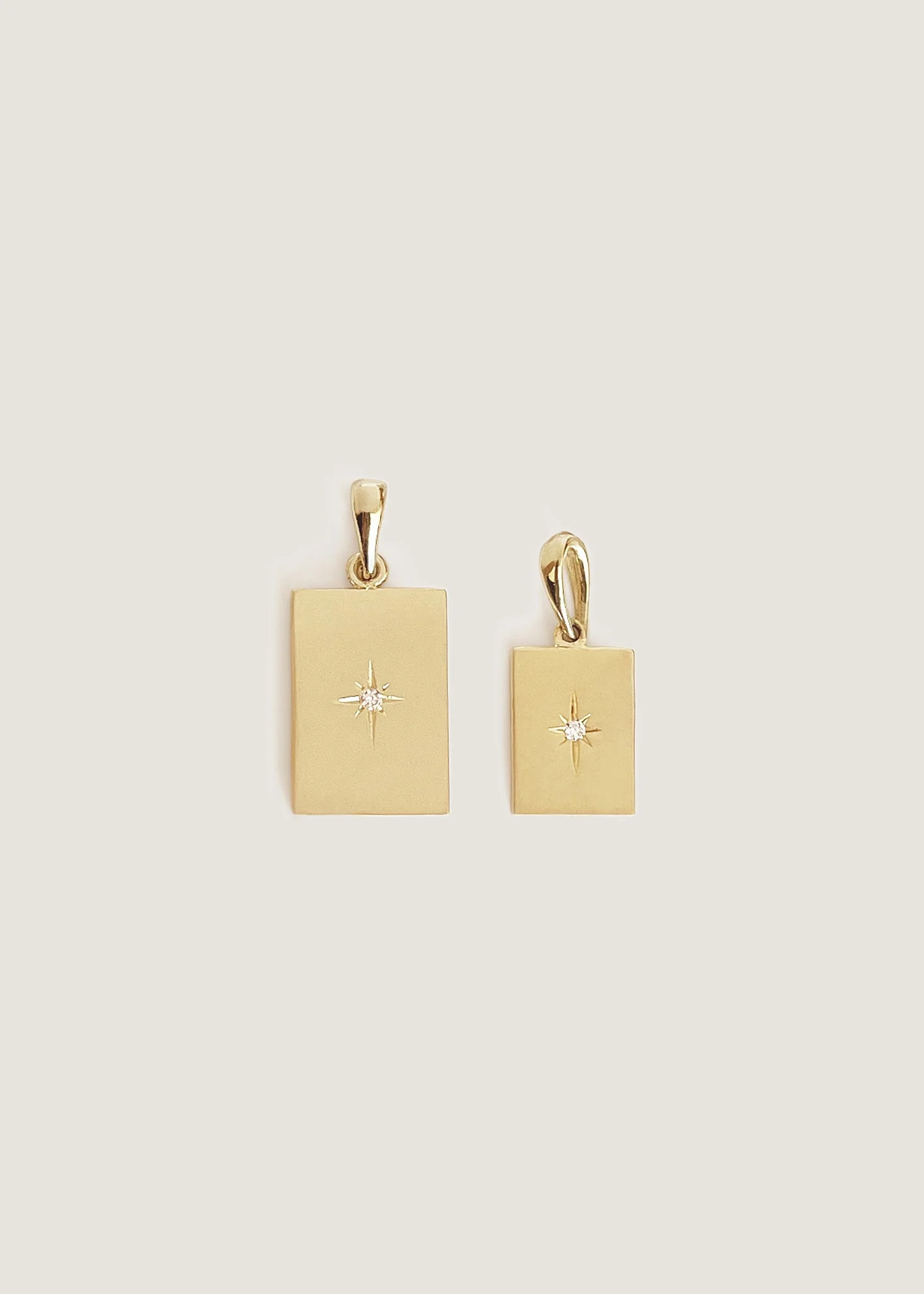 Kinn - Petite North Star Diamond Pendant - Image 7