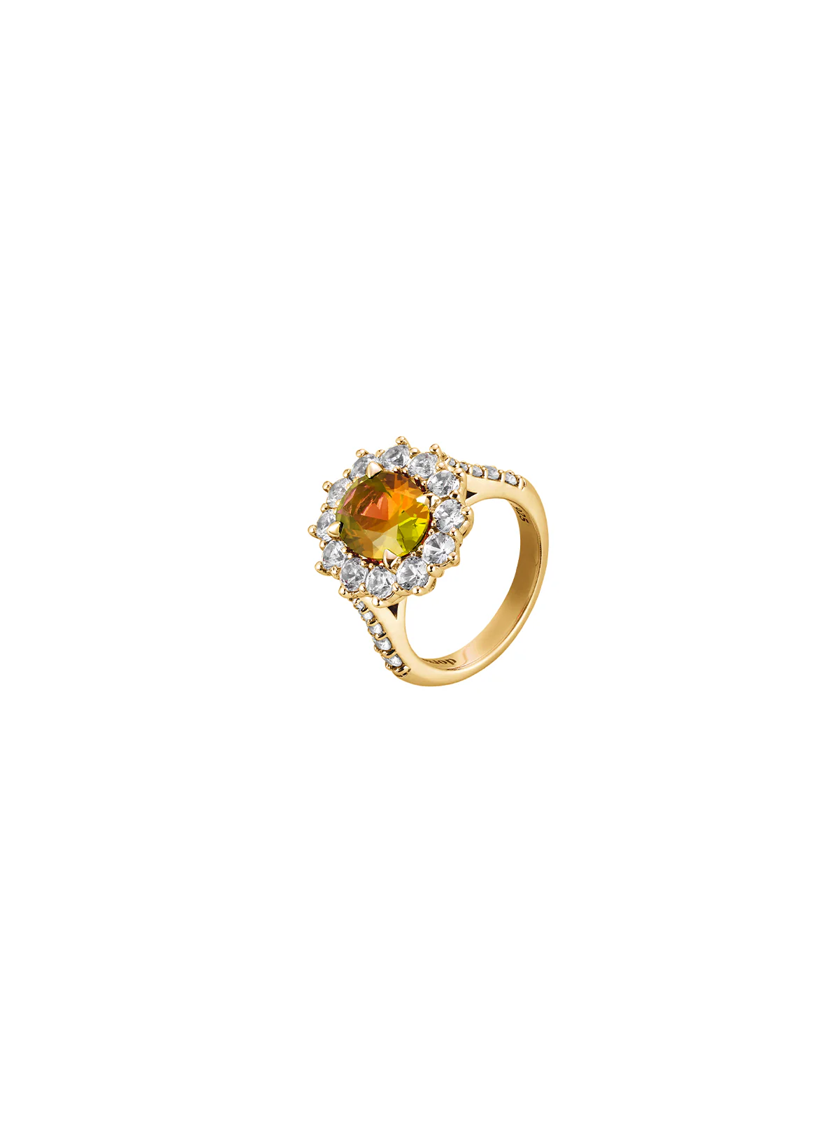 Dorsey - PETITE SPENCER, LAB YELLOW SAPPHIRE RING, GOLD - Image 2