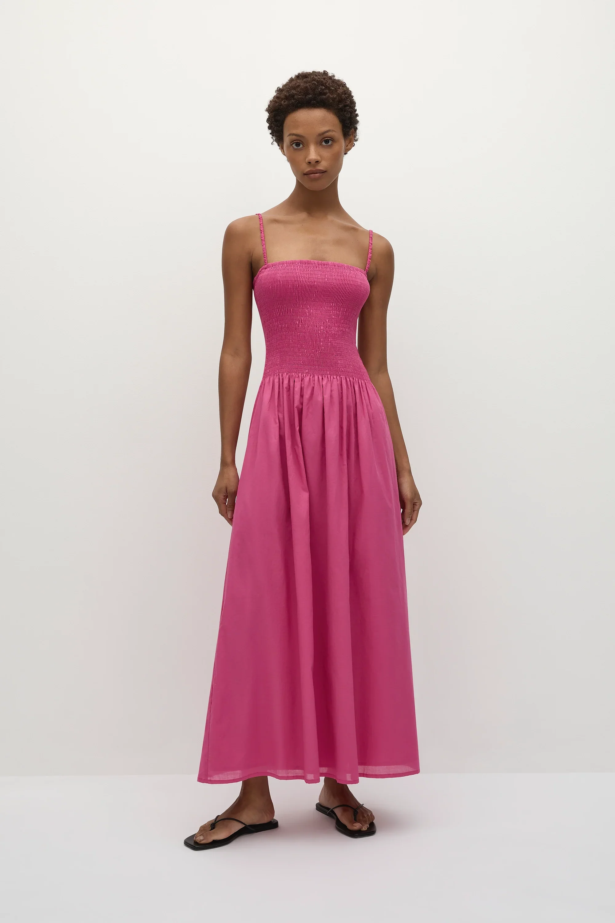 Faithfull - Phoebe Maxi Dress Cerise - Final Sale