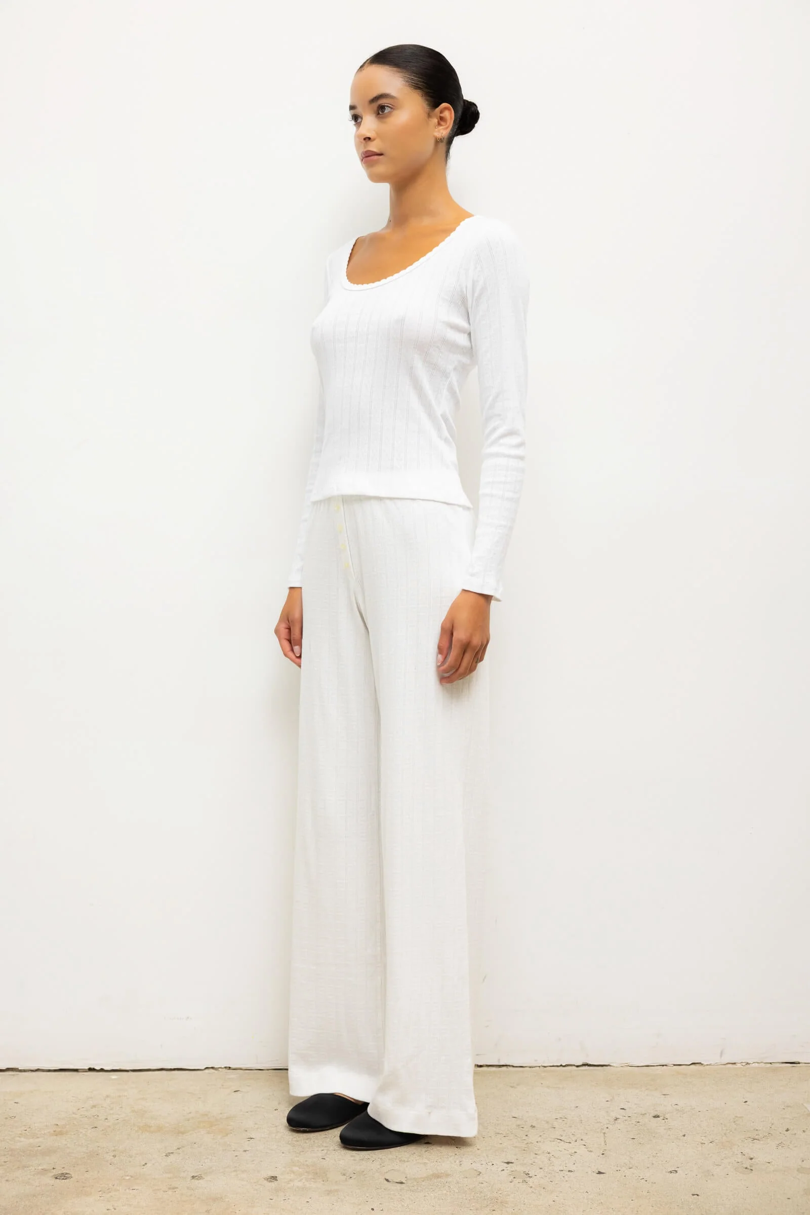 Leset - Pointelle Boxer Pant - Image 5