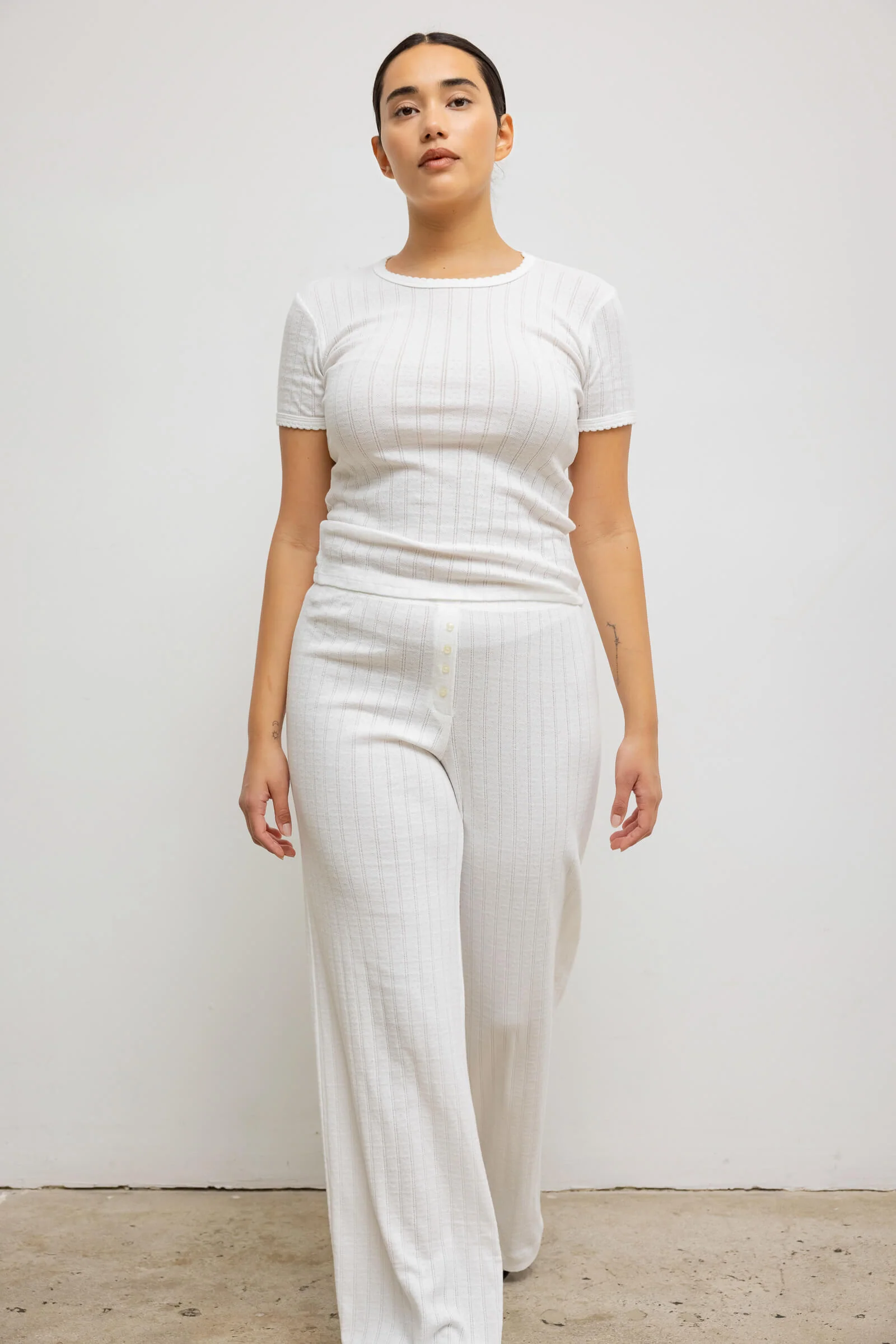 Leset - Pointelle Boxer Pant - Image 9